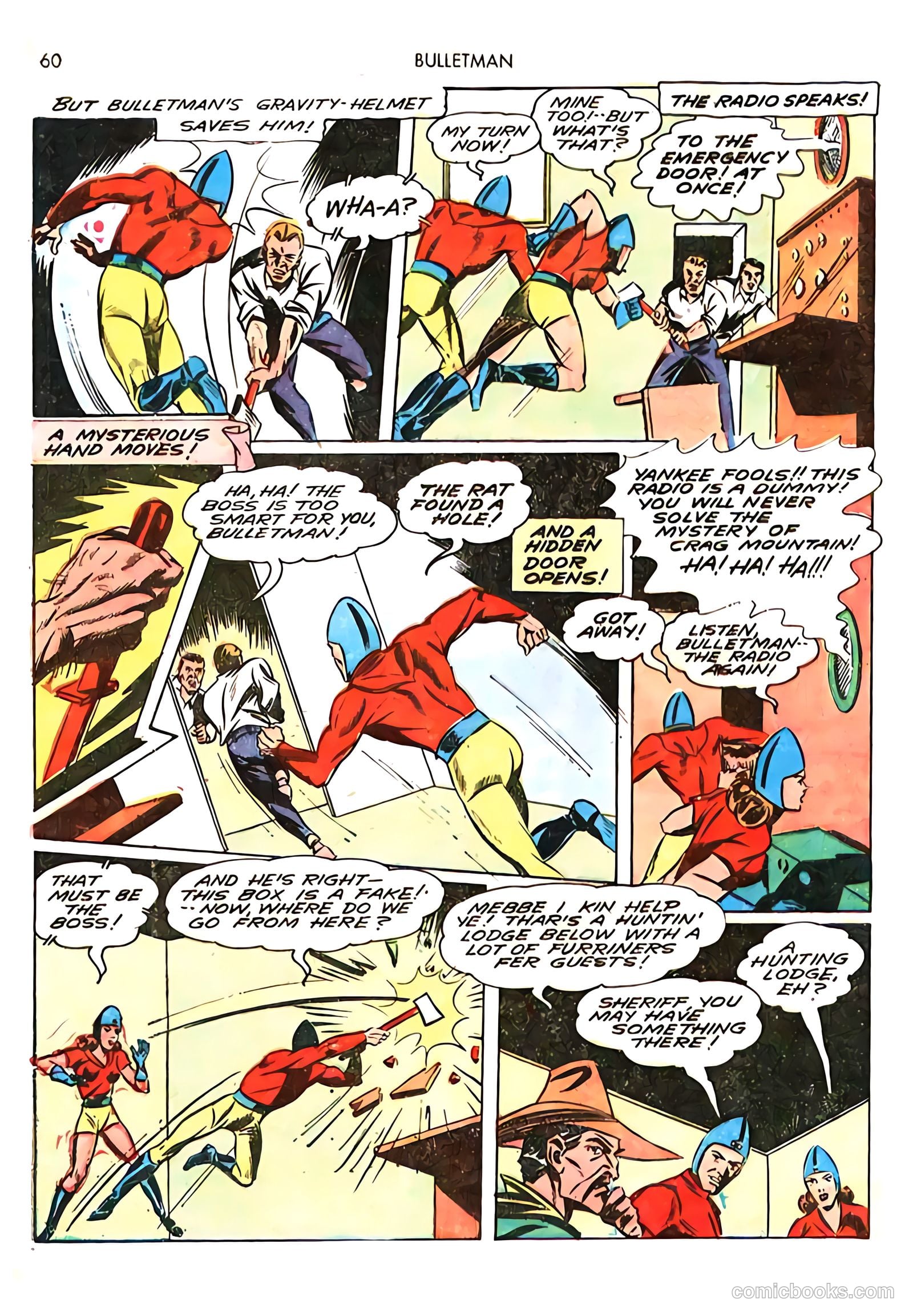 Bulletman #6 (1942) — page 60 of 68