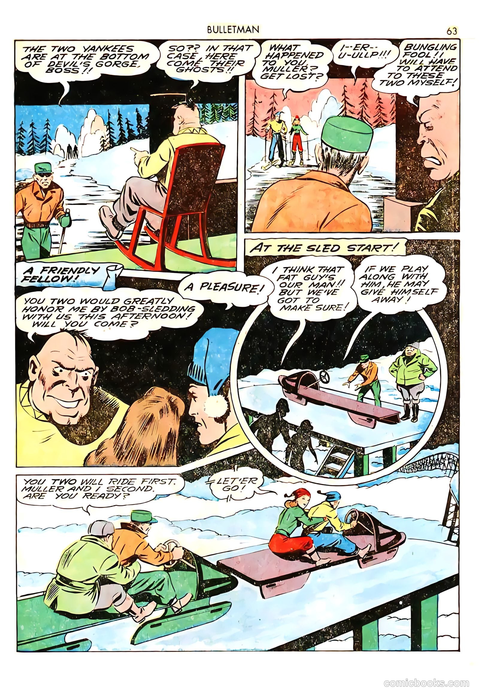 Bulletman #6 (1942) — page 63 of 68