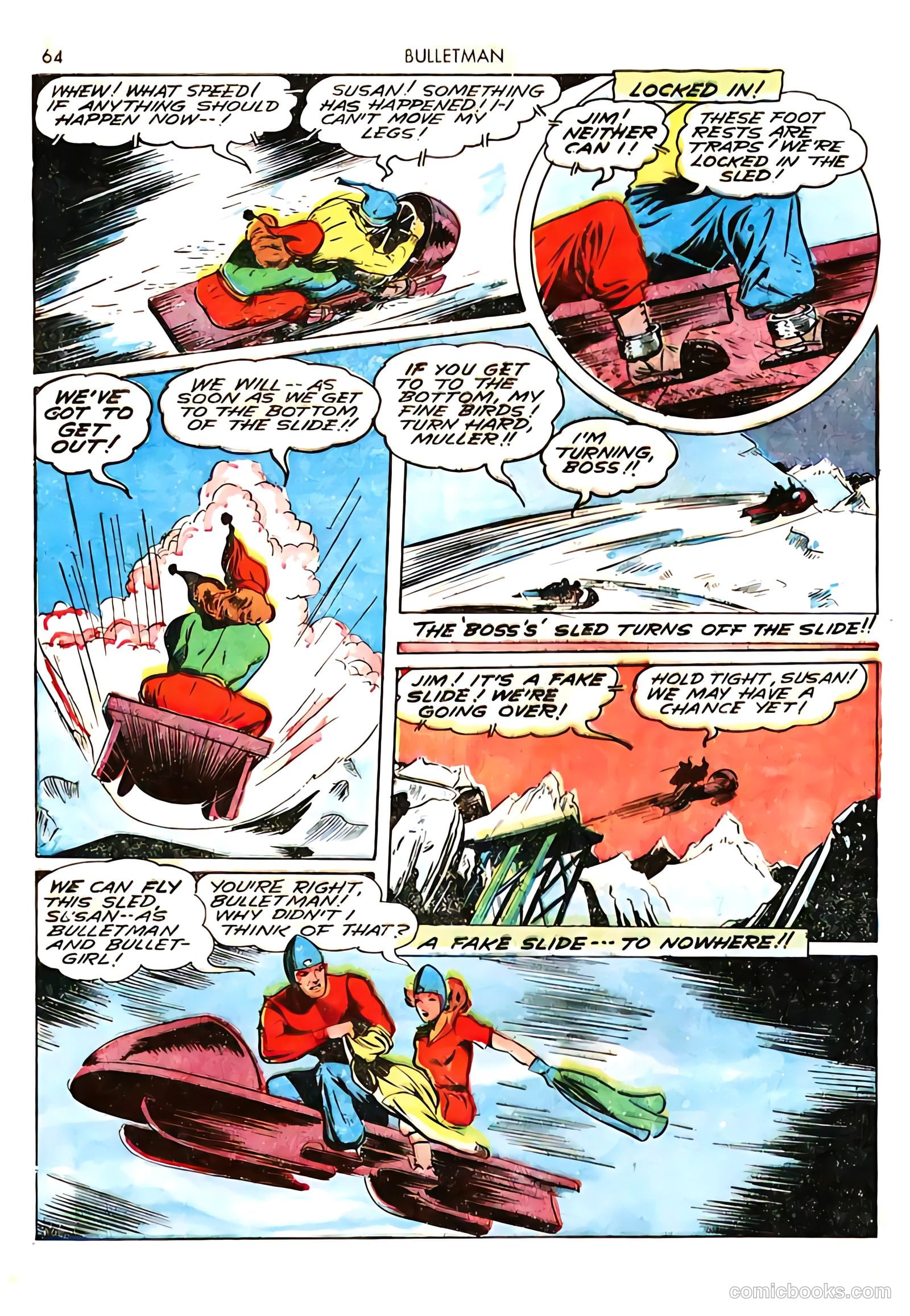 Bulletman #6 (1942) — page 64 of 68