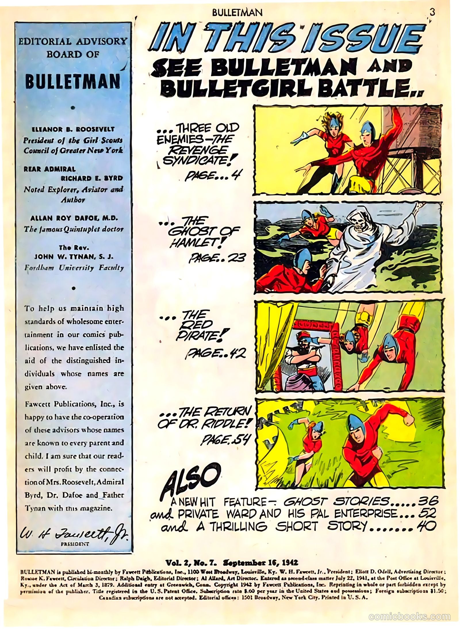 Bulletman #7 (1942) — page 3 of 68