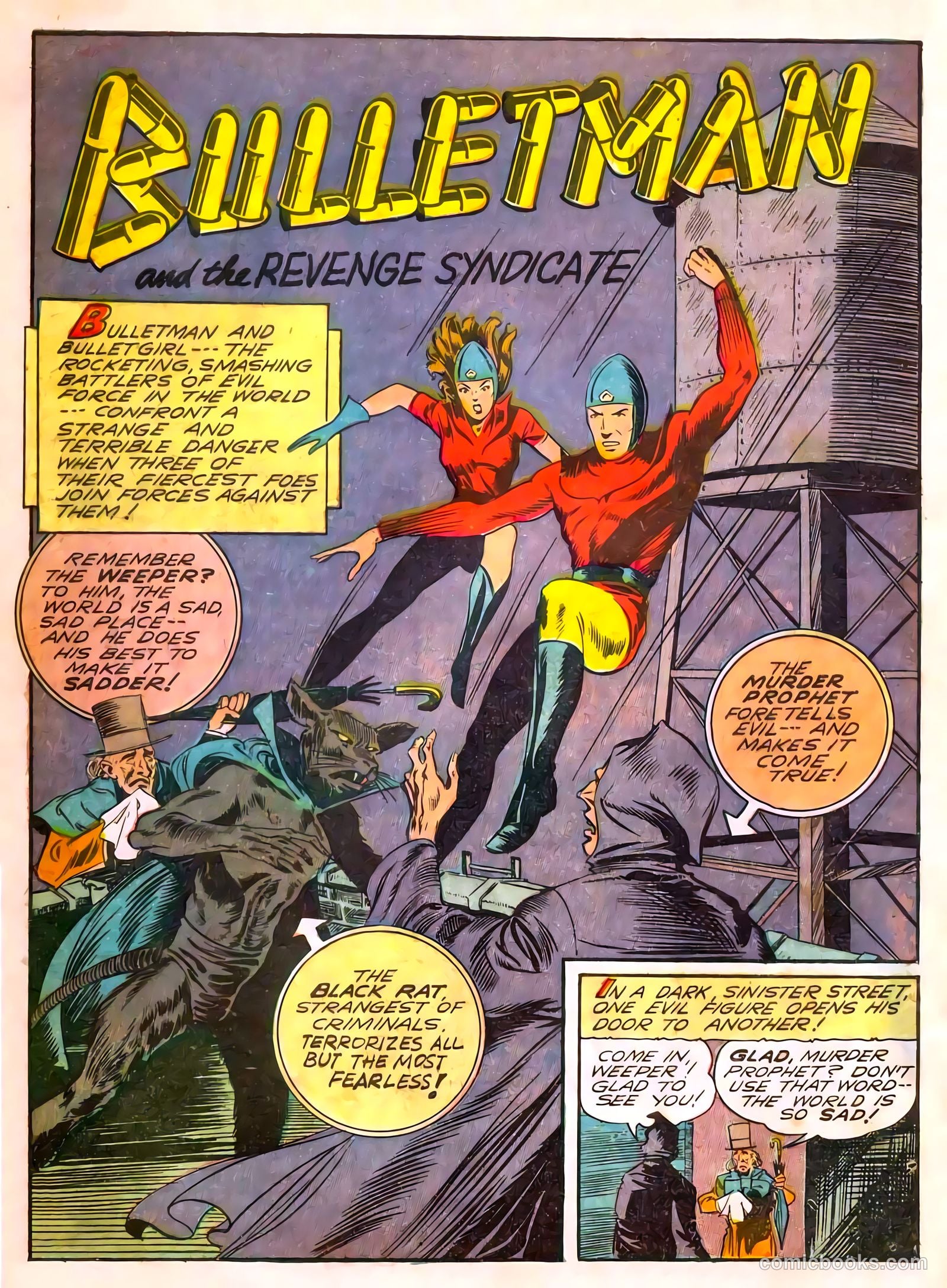 Bulletman #7 (1942) — page 4 of 68