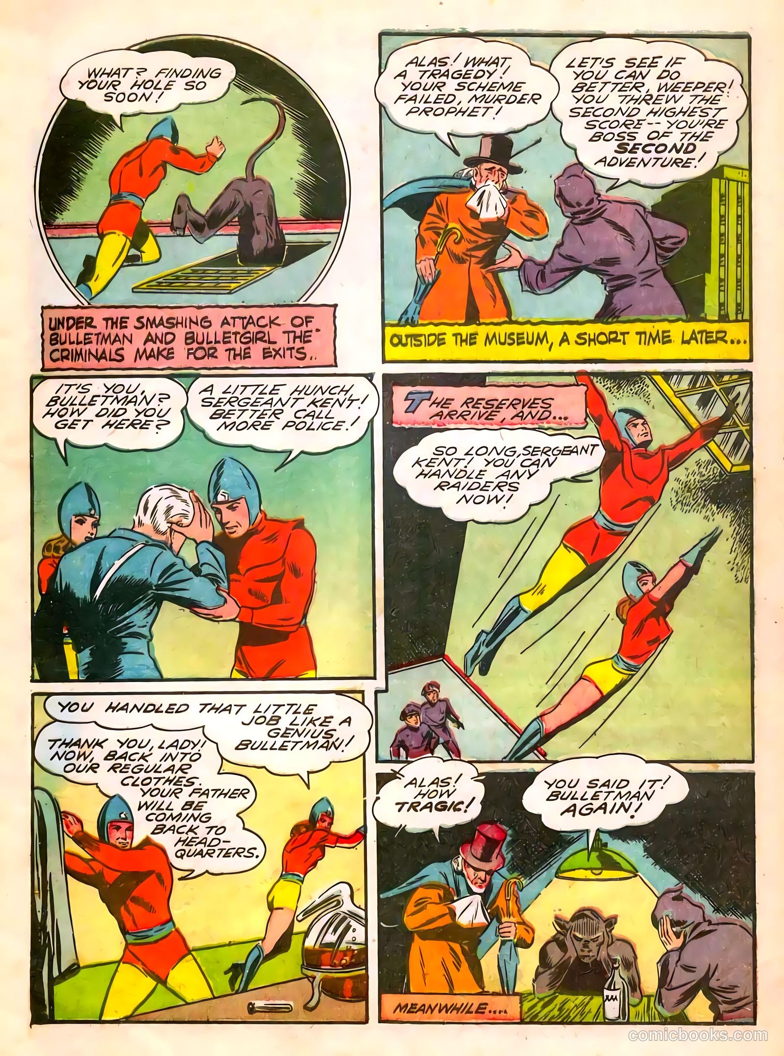 Bulletman #7 (1942) — page 9 of 68
