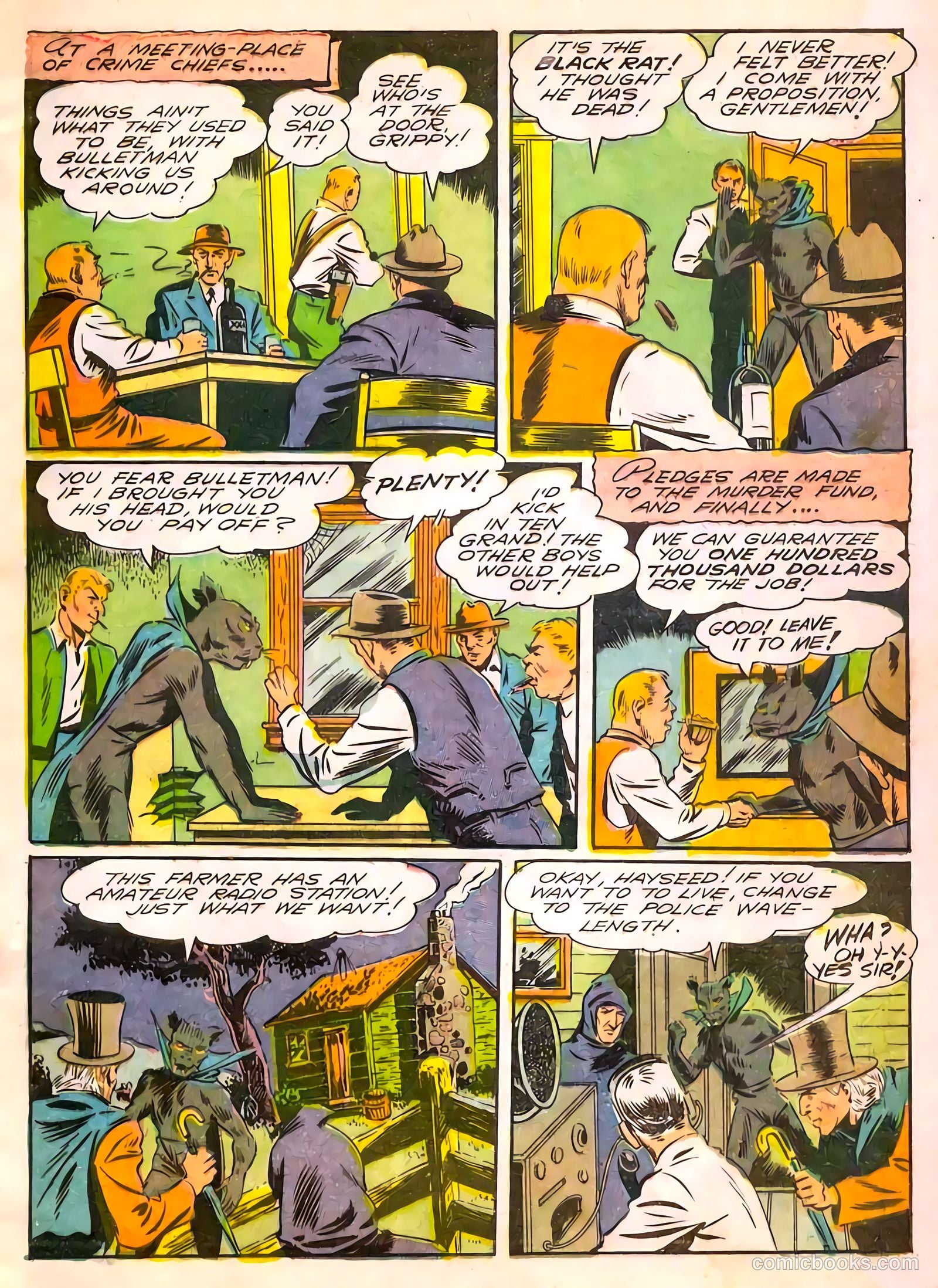 Bulletman #7 (1942) — page 17 of 68