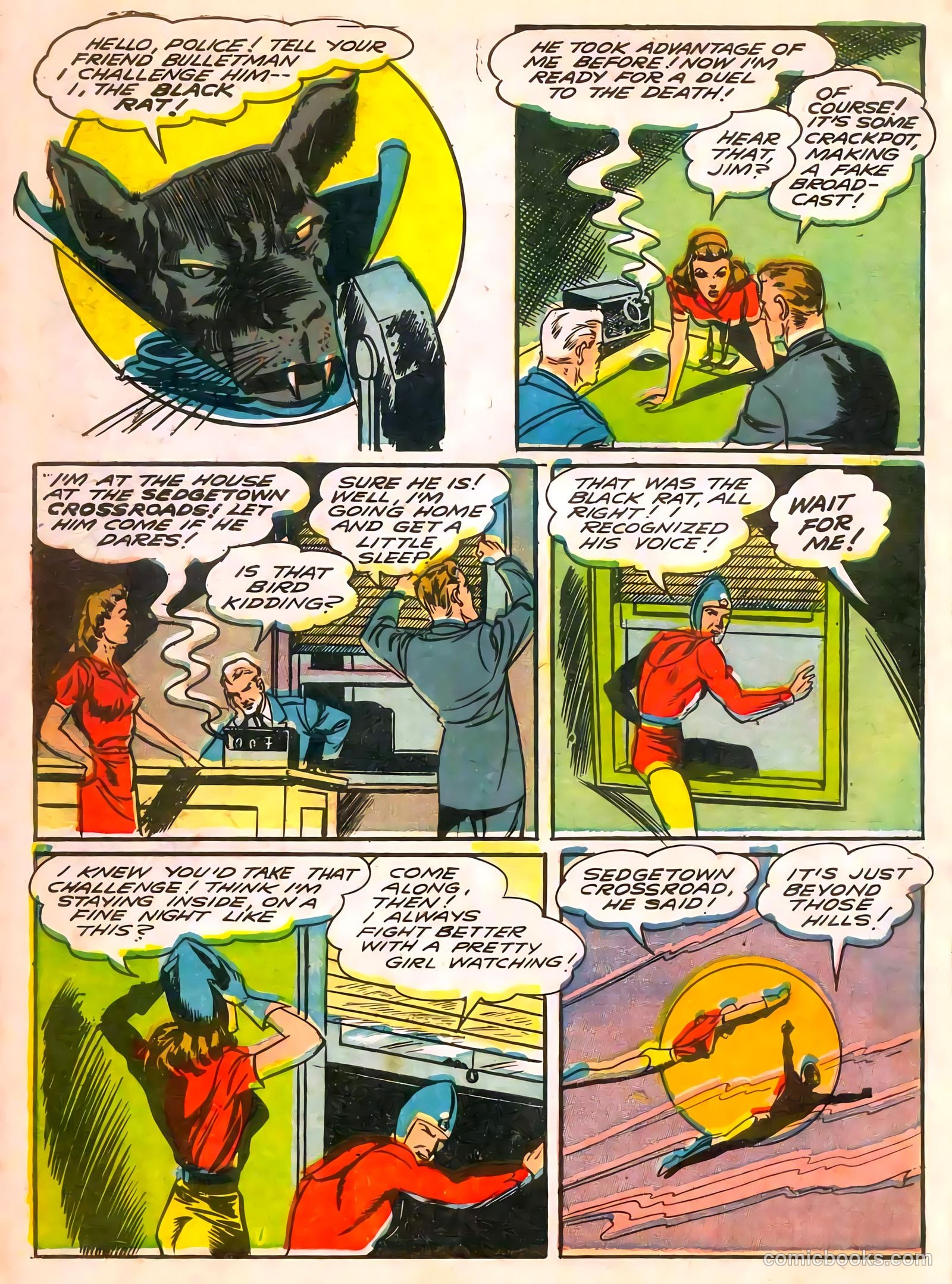 Bulletman #7 (1942) — page 18 of 68
