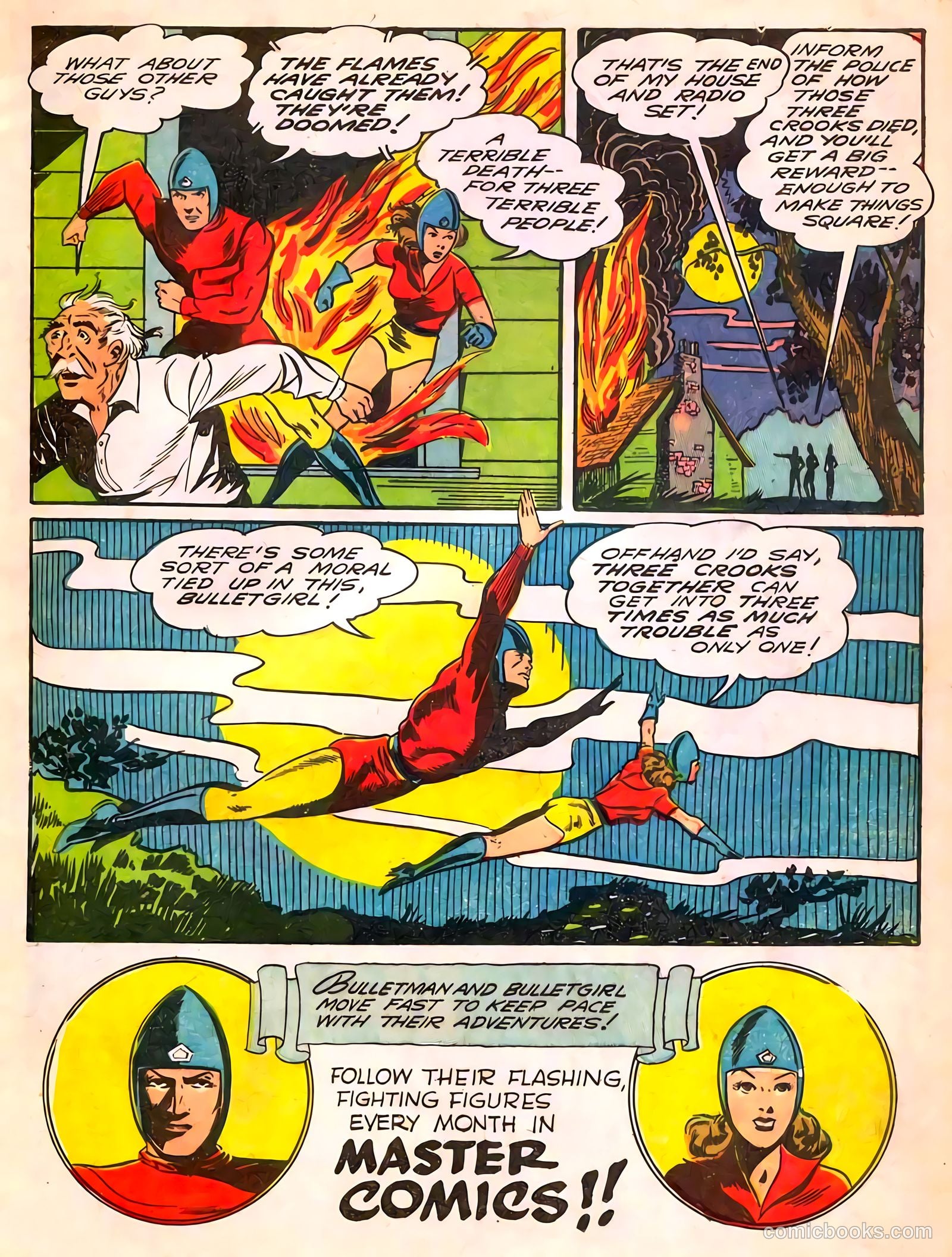 Bulletman #7 (1942) — page 21 of 68