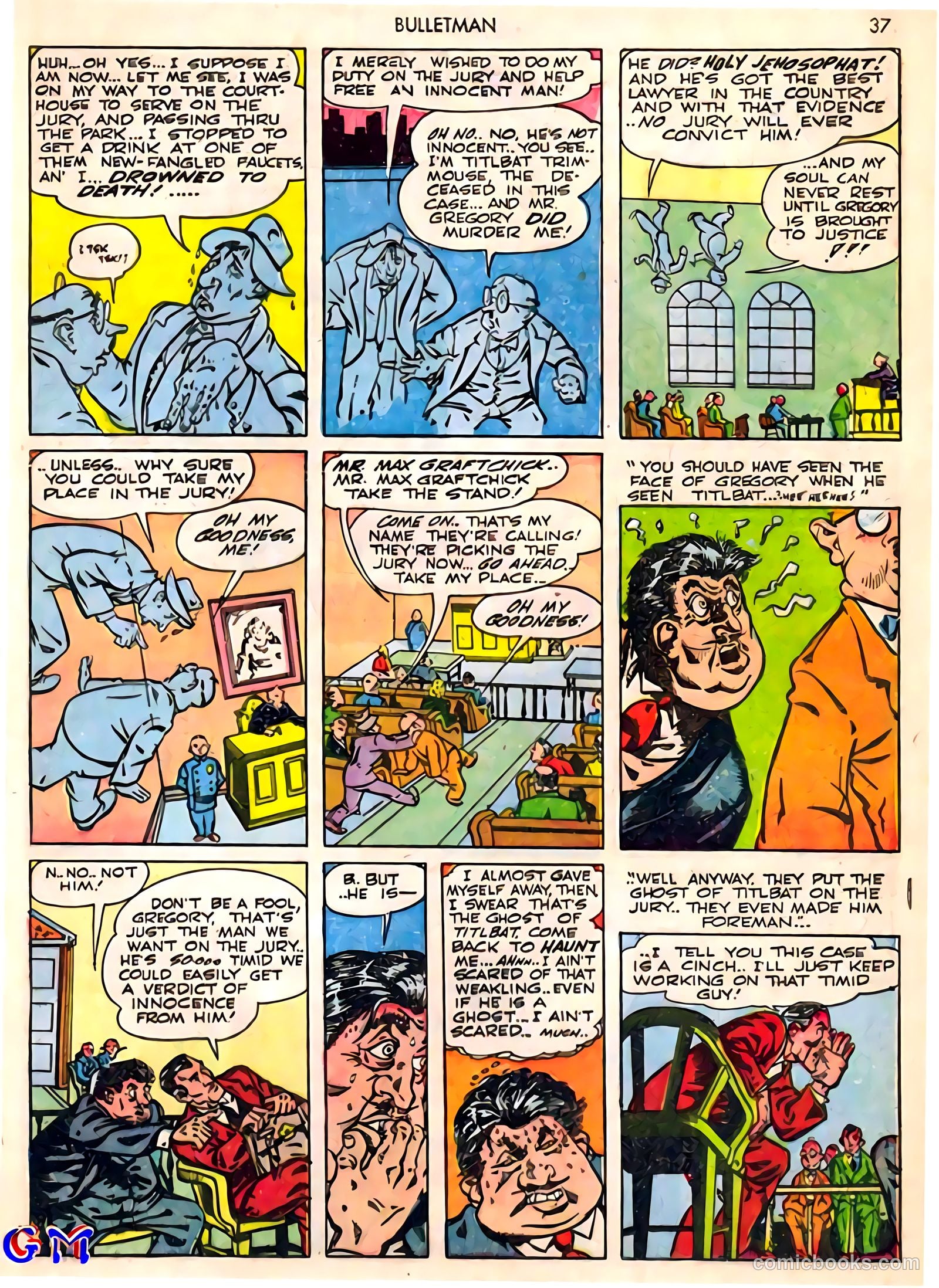 Bulletman #7 (1942) — page 37 of 68