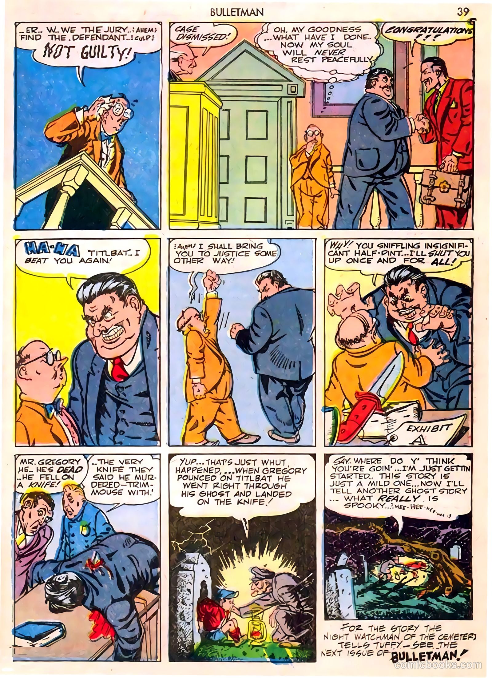Bulletman #7 (1942) — page 39 of 68
