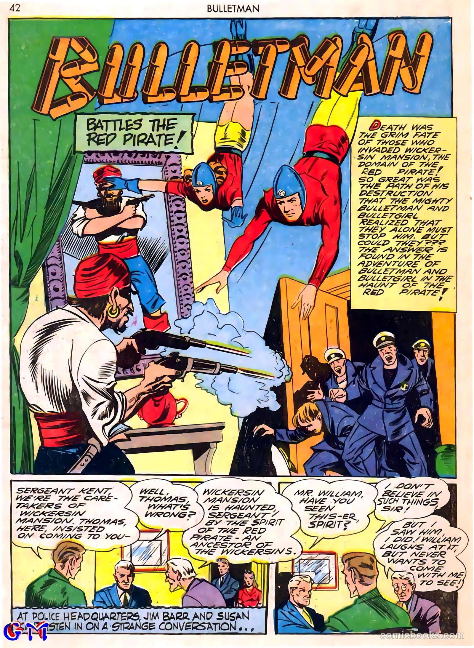 Bulletman #7 (1942) — page 42 of 68