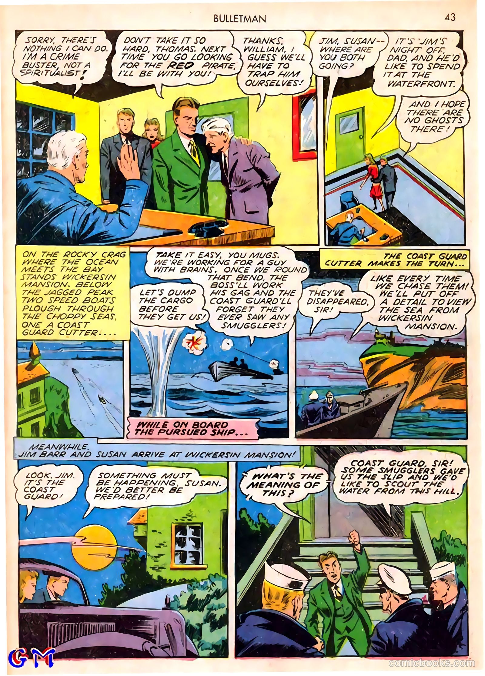 Bulletman #7 (1942) — page 43 of 68