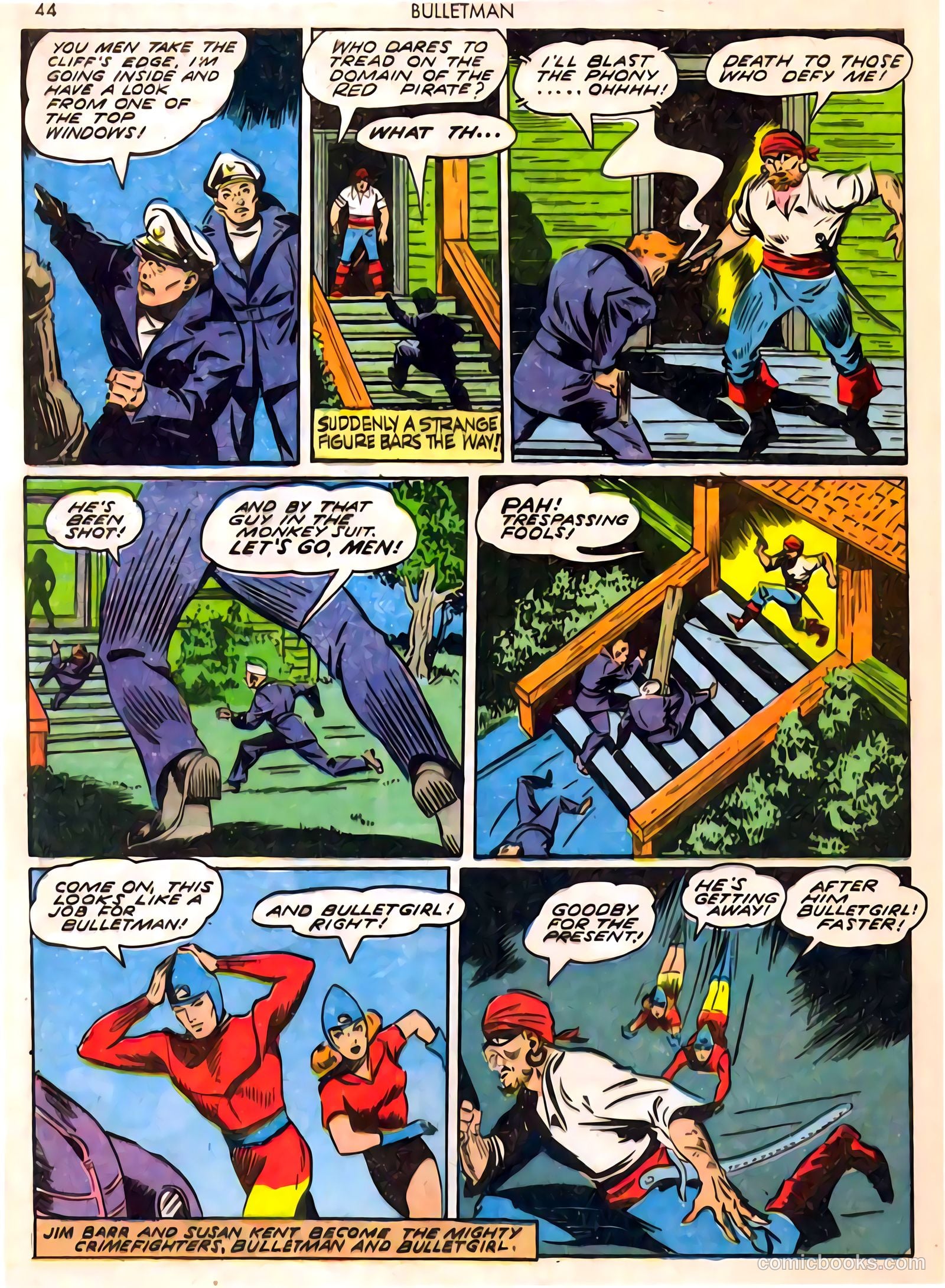 Bulletman #7 (1942) — page 44 of 68