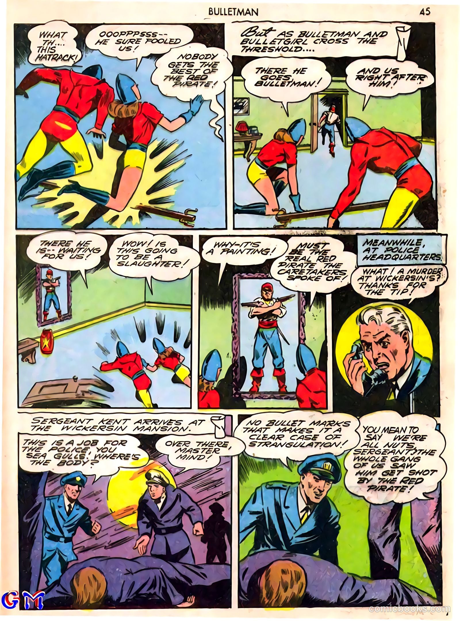 Bulletman #7 (1942) — page 45 of 68