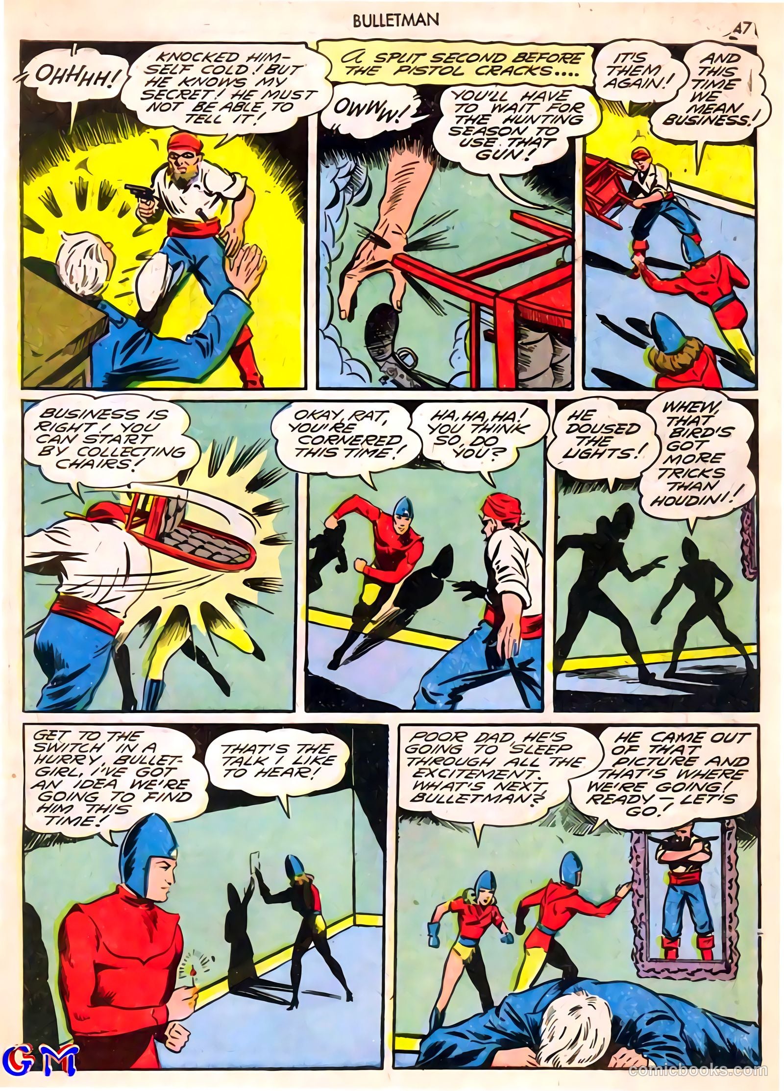 Bulletman #7 (1942) — page 47 of 68