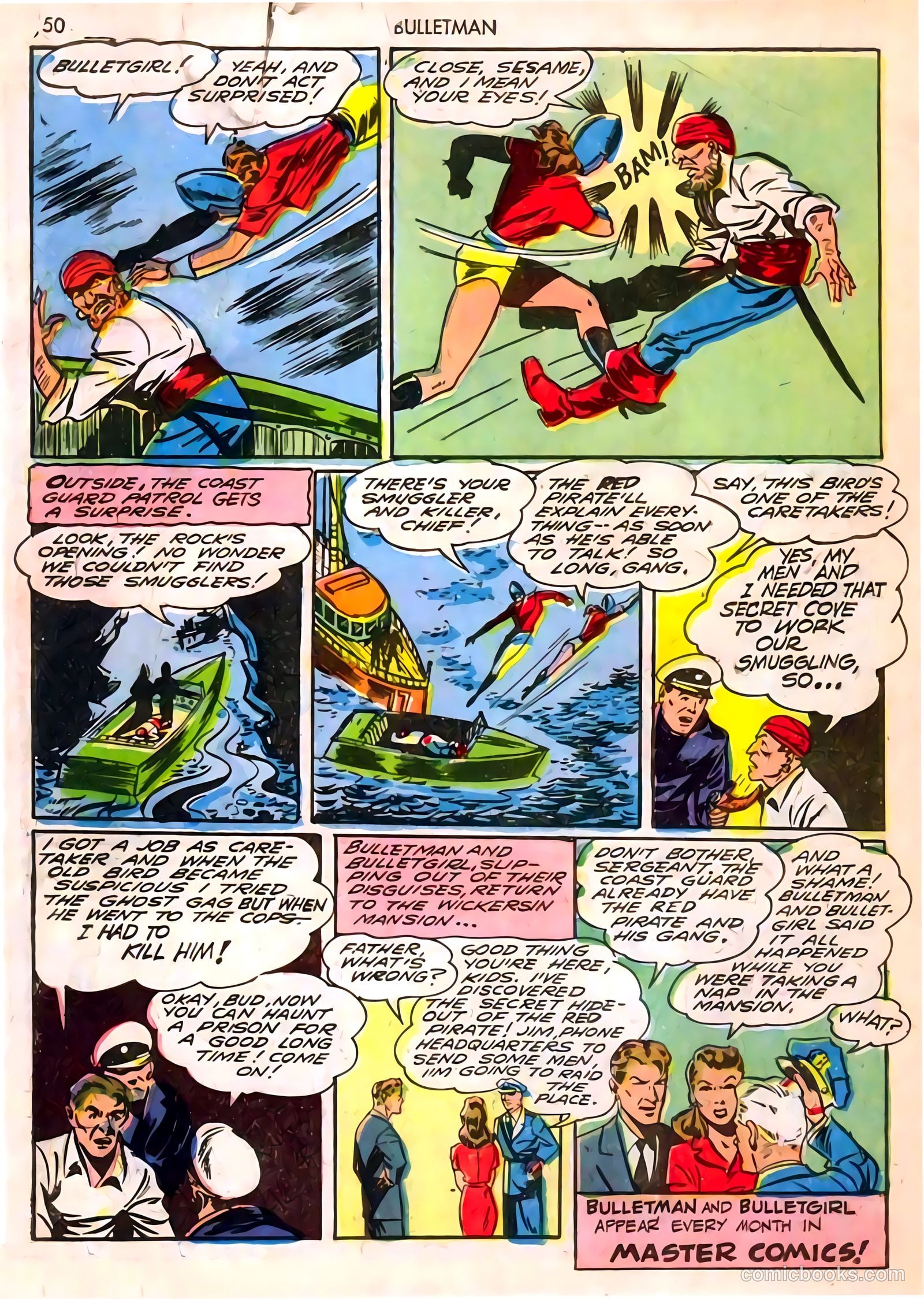 Bulletman #7 (1942) — page 50 of 68