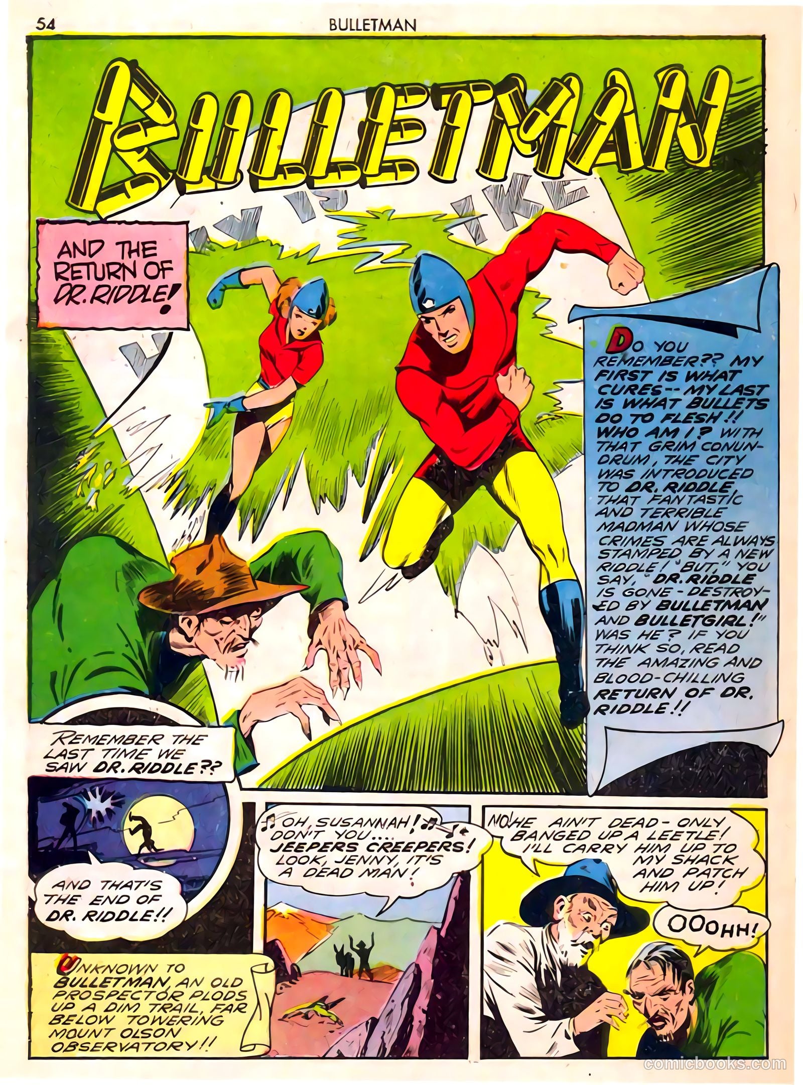 Bulletman #7 (1942) — page 54 of 68