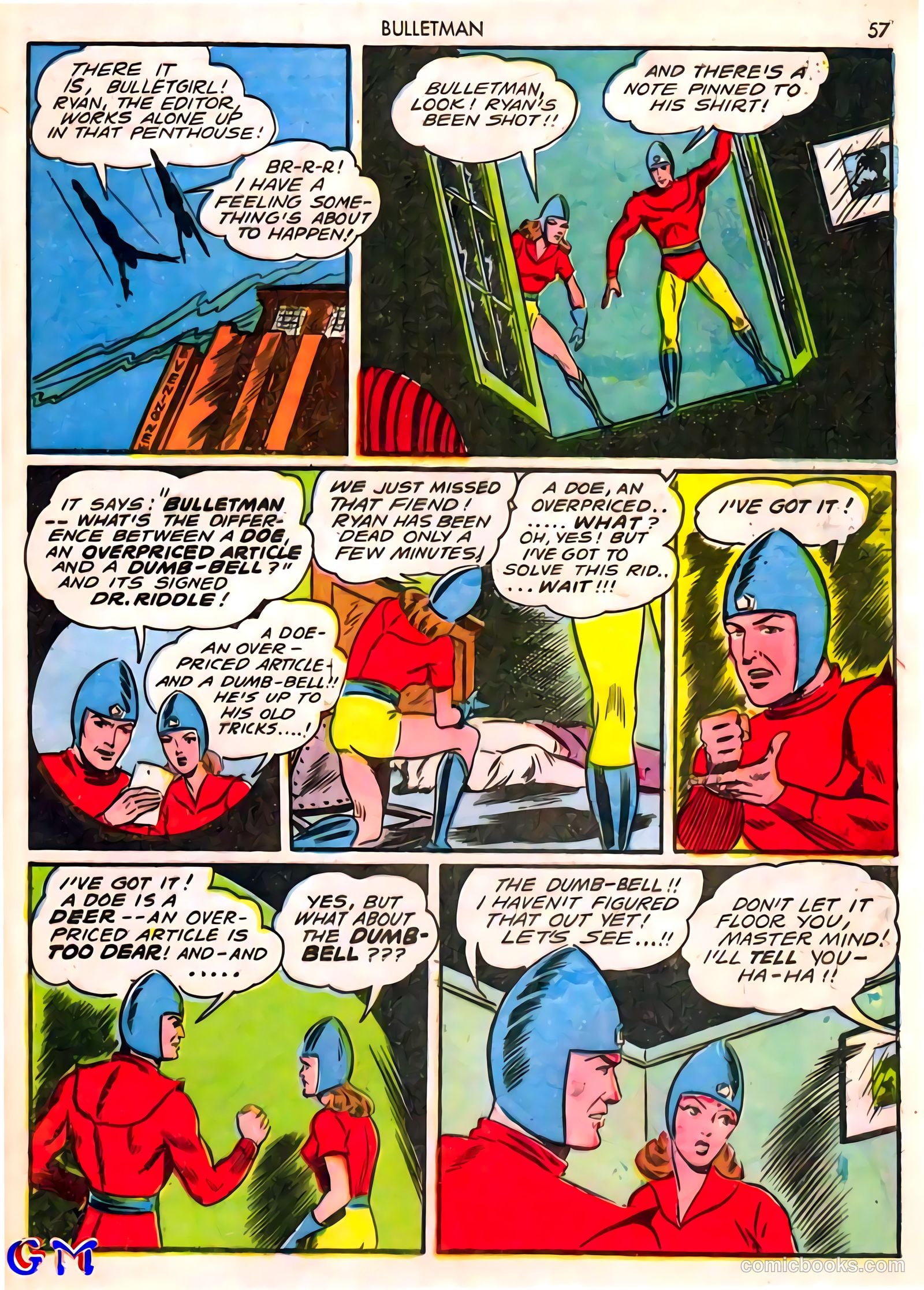 Bulletman #7 (1942) — page 57 of 68