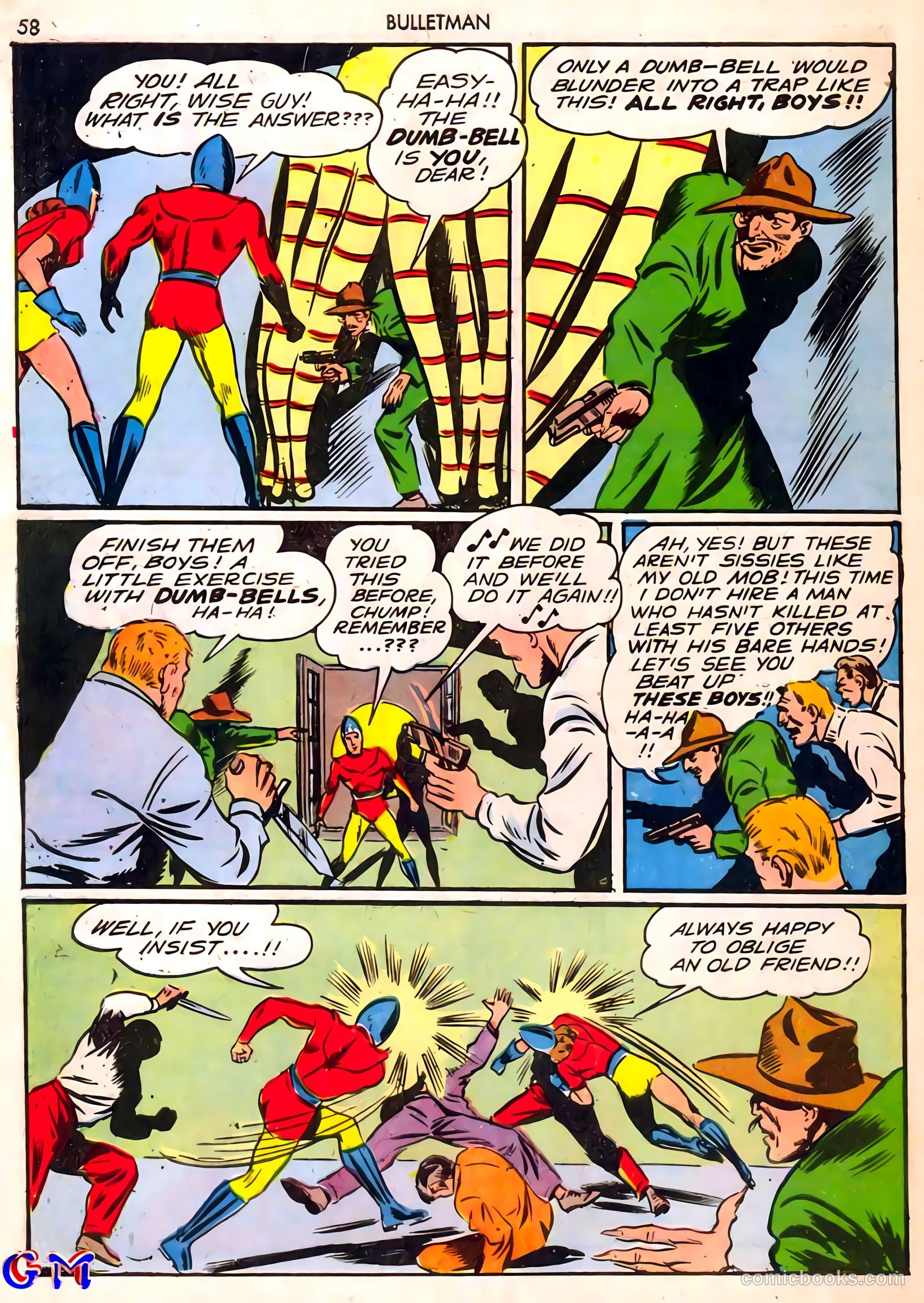 Bulletman #7 (1942) — page 58 of 68