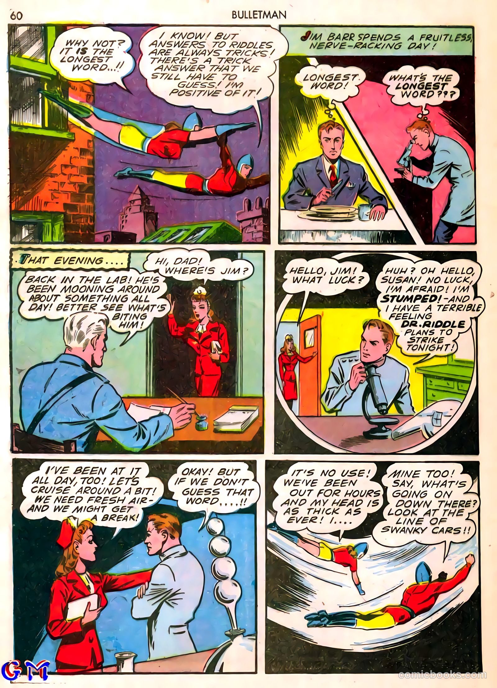 Bulletman #7 (1942) — page 60 of 68