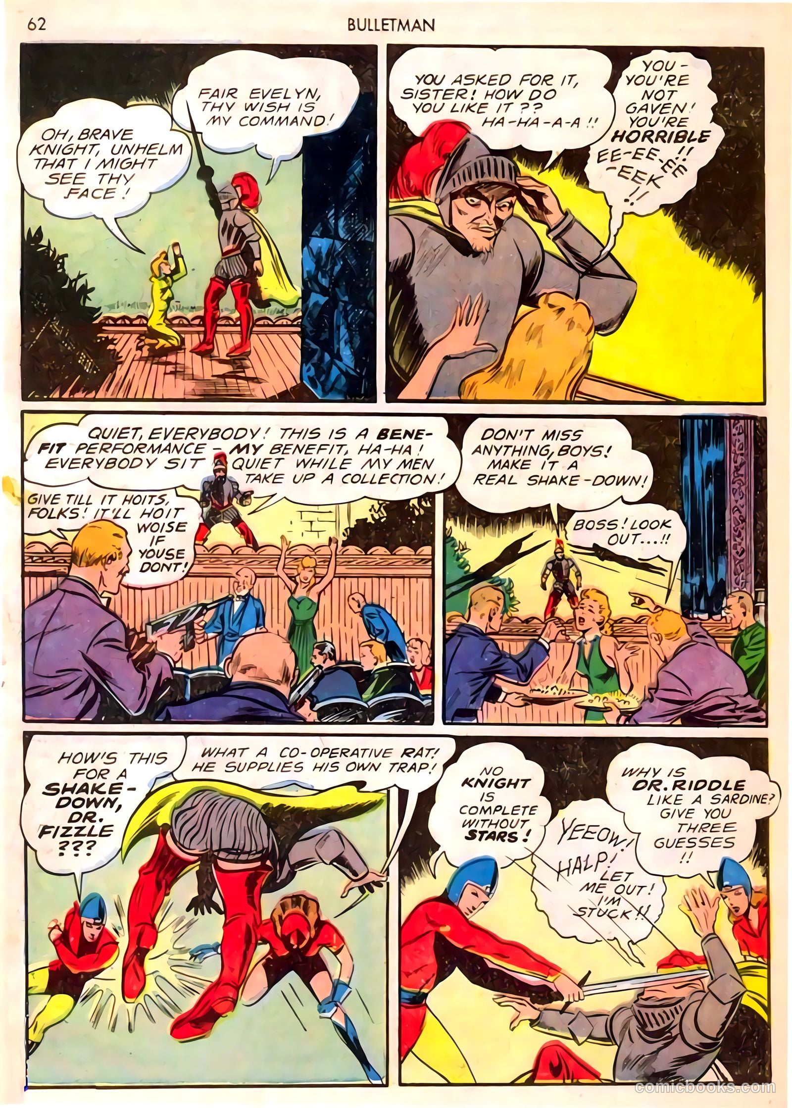 Bulletman #7 (1942) — page 62 of 68