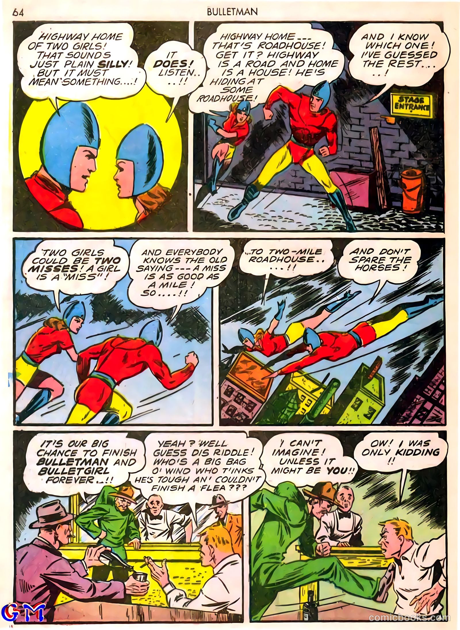 Bulletman #7 (1942) — page 64 of 68