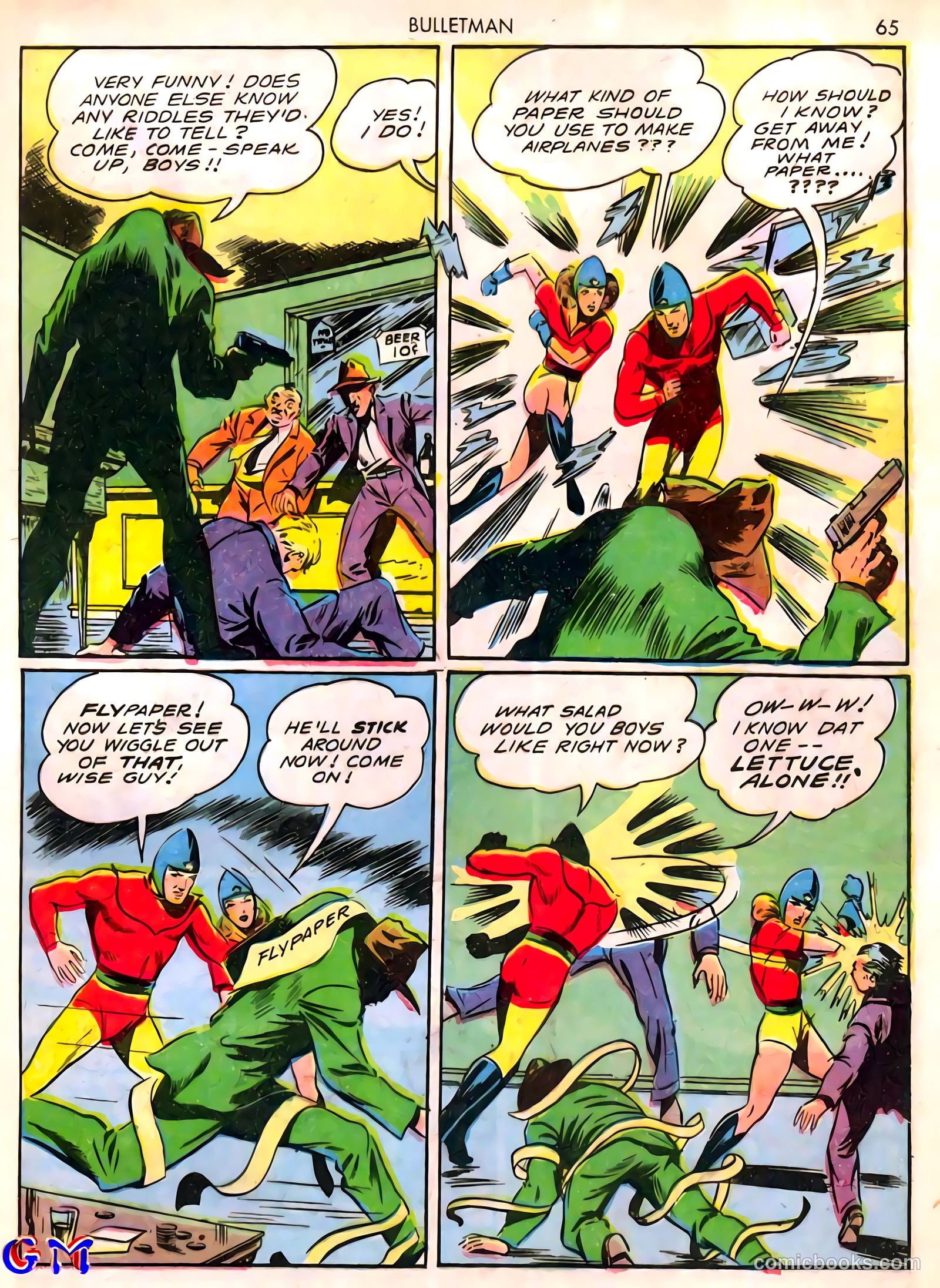Bulletman #7 (1942) — page 65 of 68