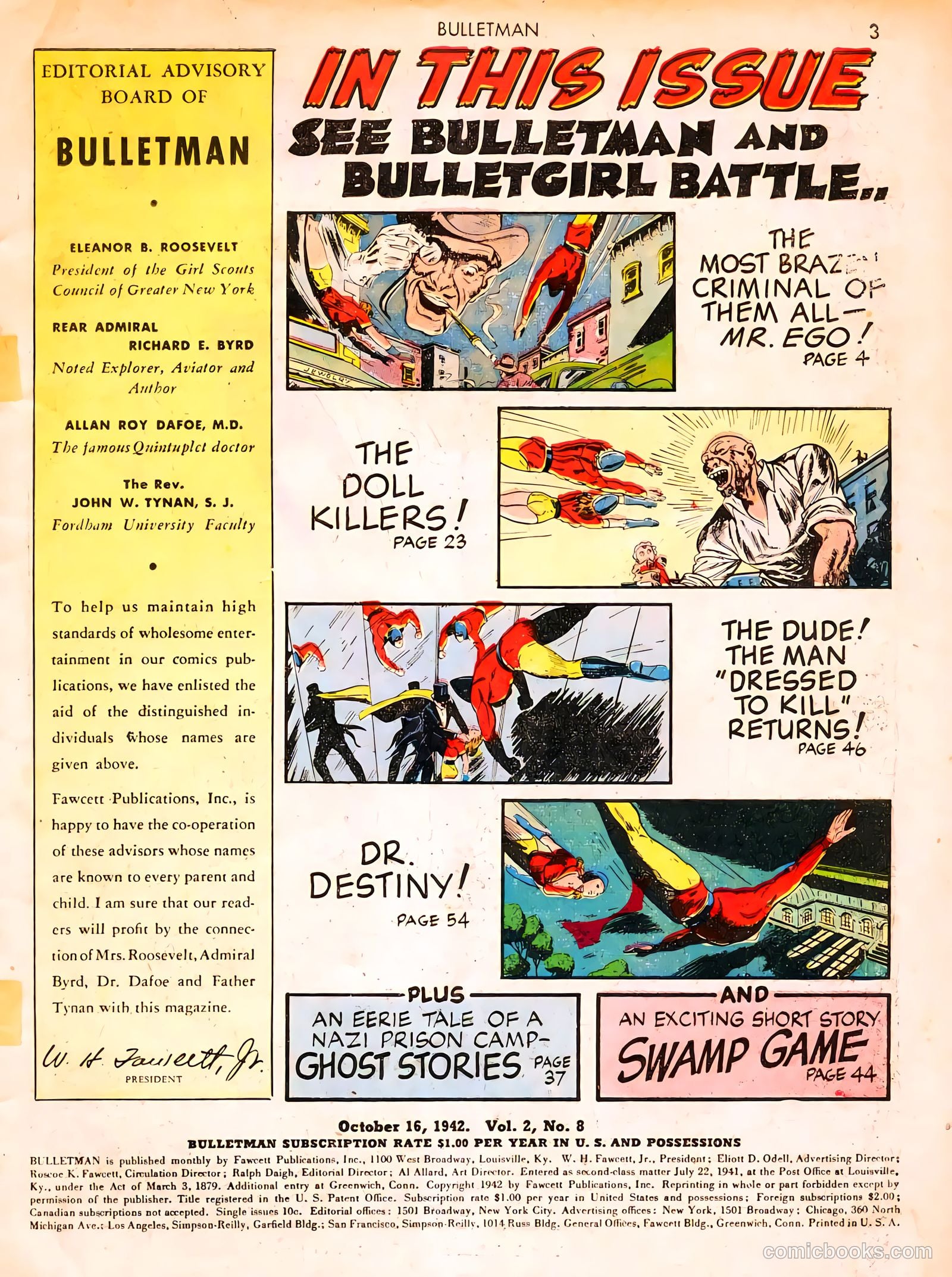 Bulletman #8 (1942) — page 3 of 68