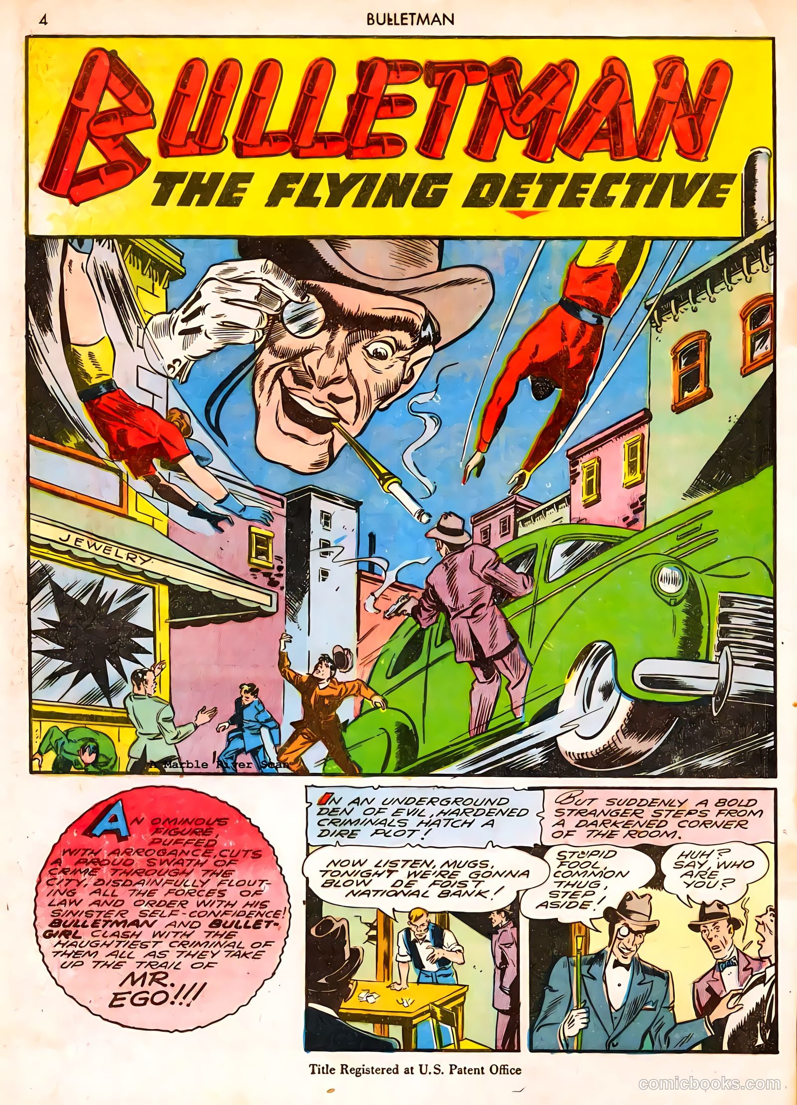Bulletman #8 (1942) — page 4 of 68