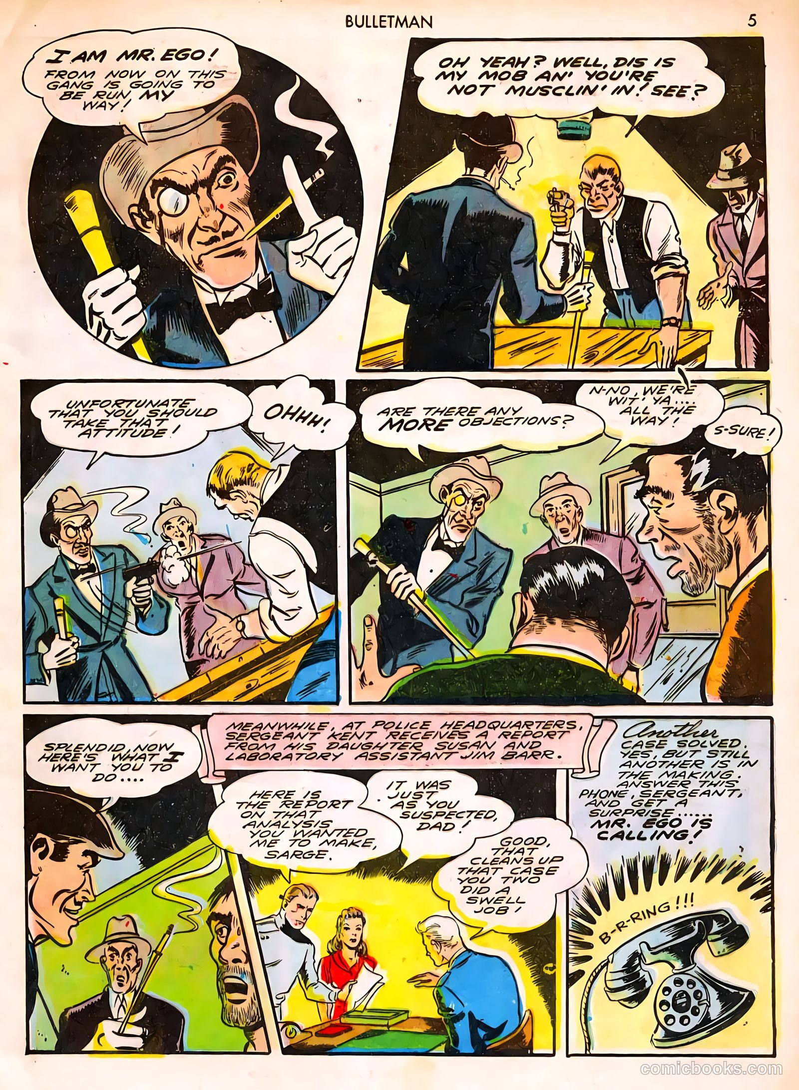 Bulletman #8 (1942) — page 5 of 68