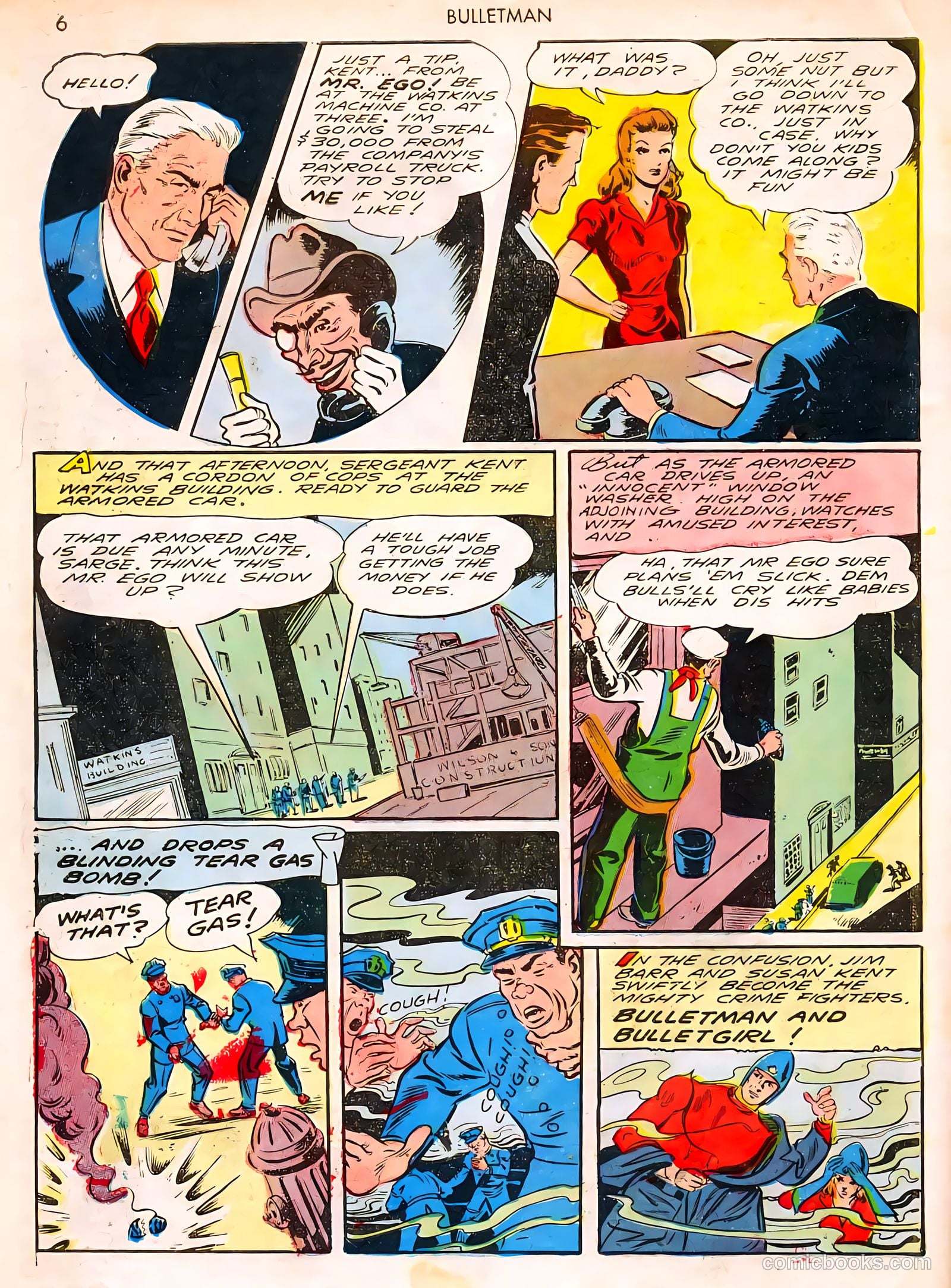 Bulletman #8 (1942) — page 6 of 68