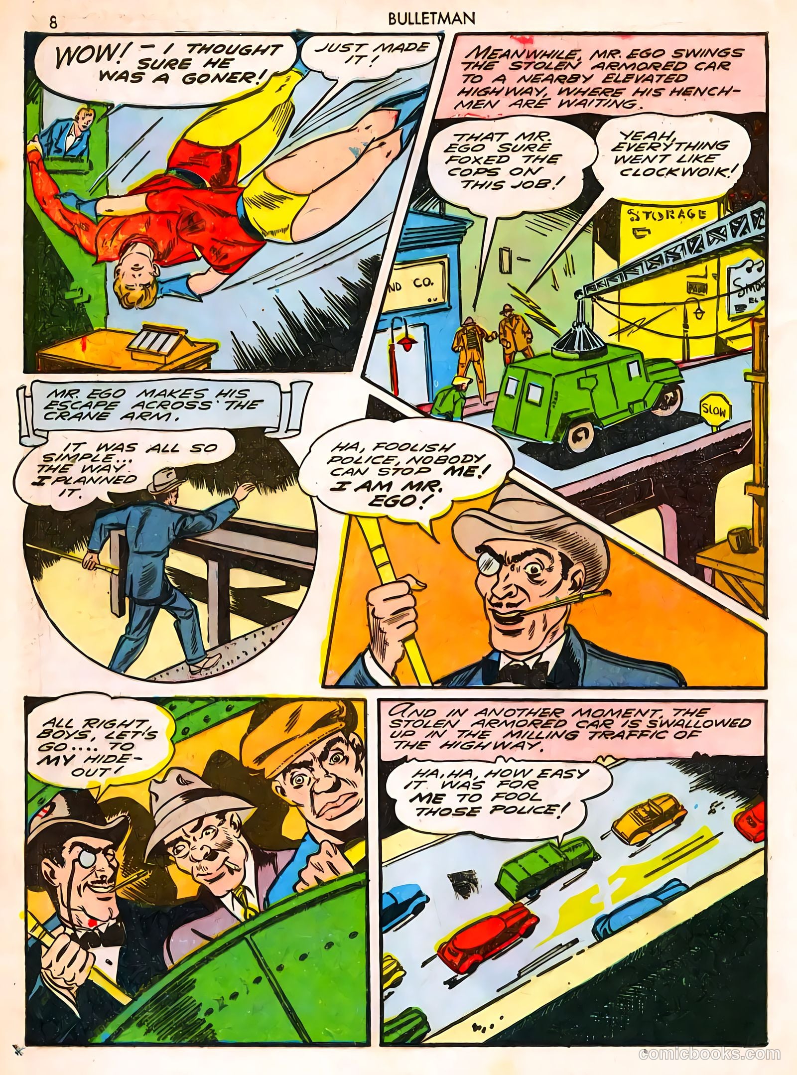 Bulletman #8 (1942) — page 8 of 68