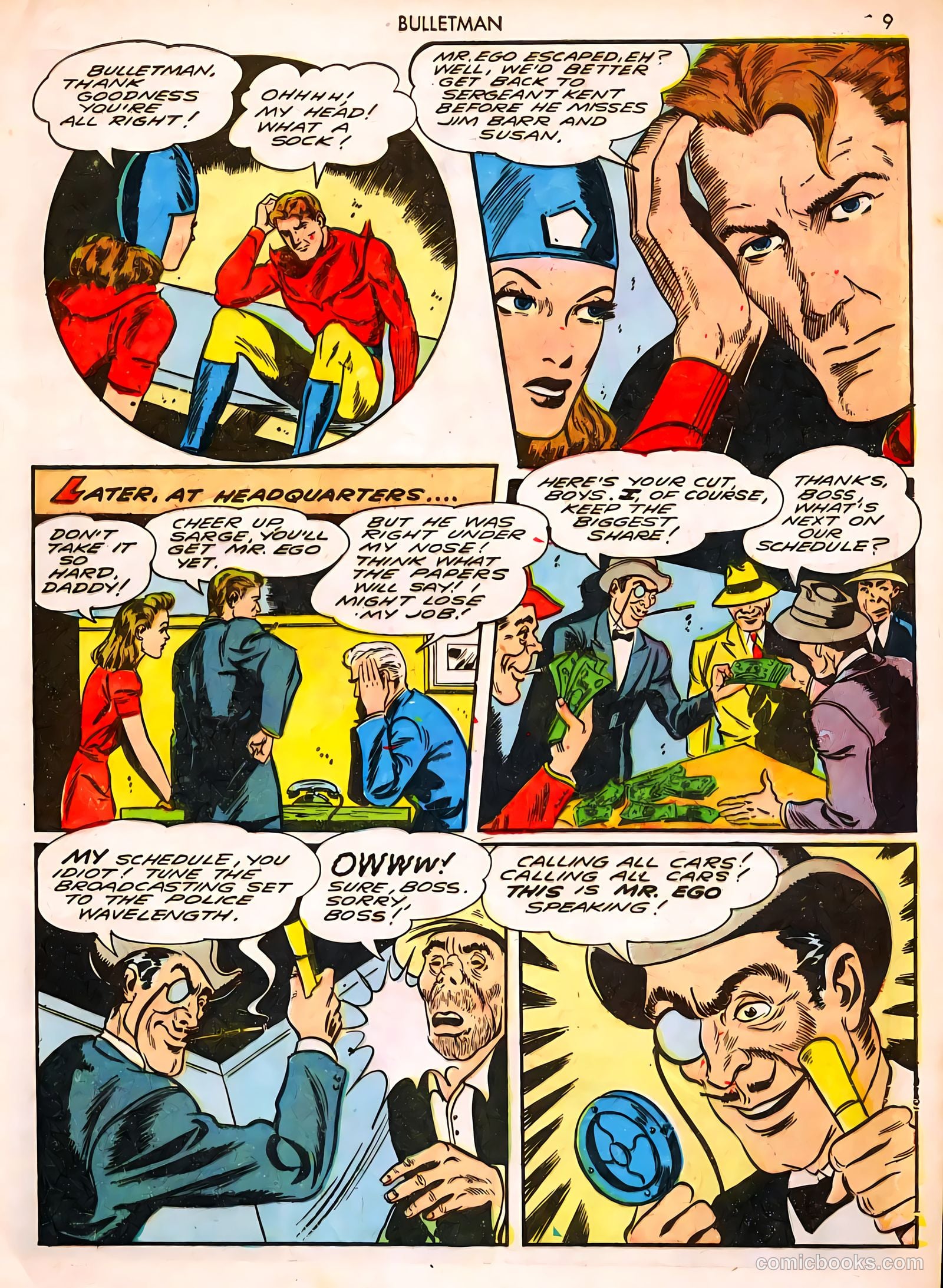 Bulletman #8 (1942) — page 9 of 68