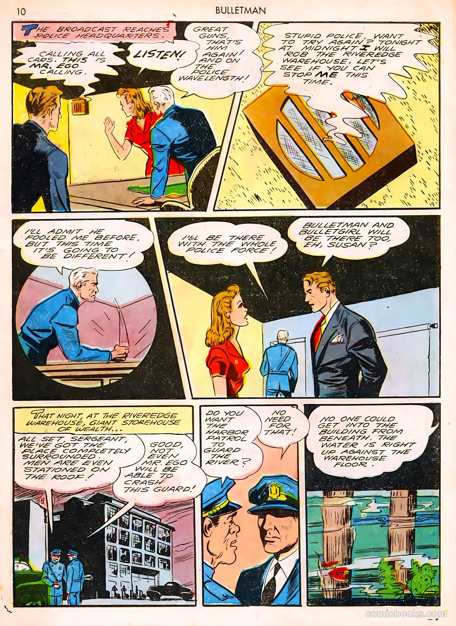 Bulletman #8 (1942) — page 10 of 68