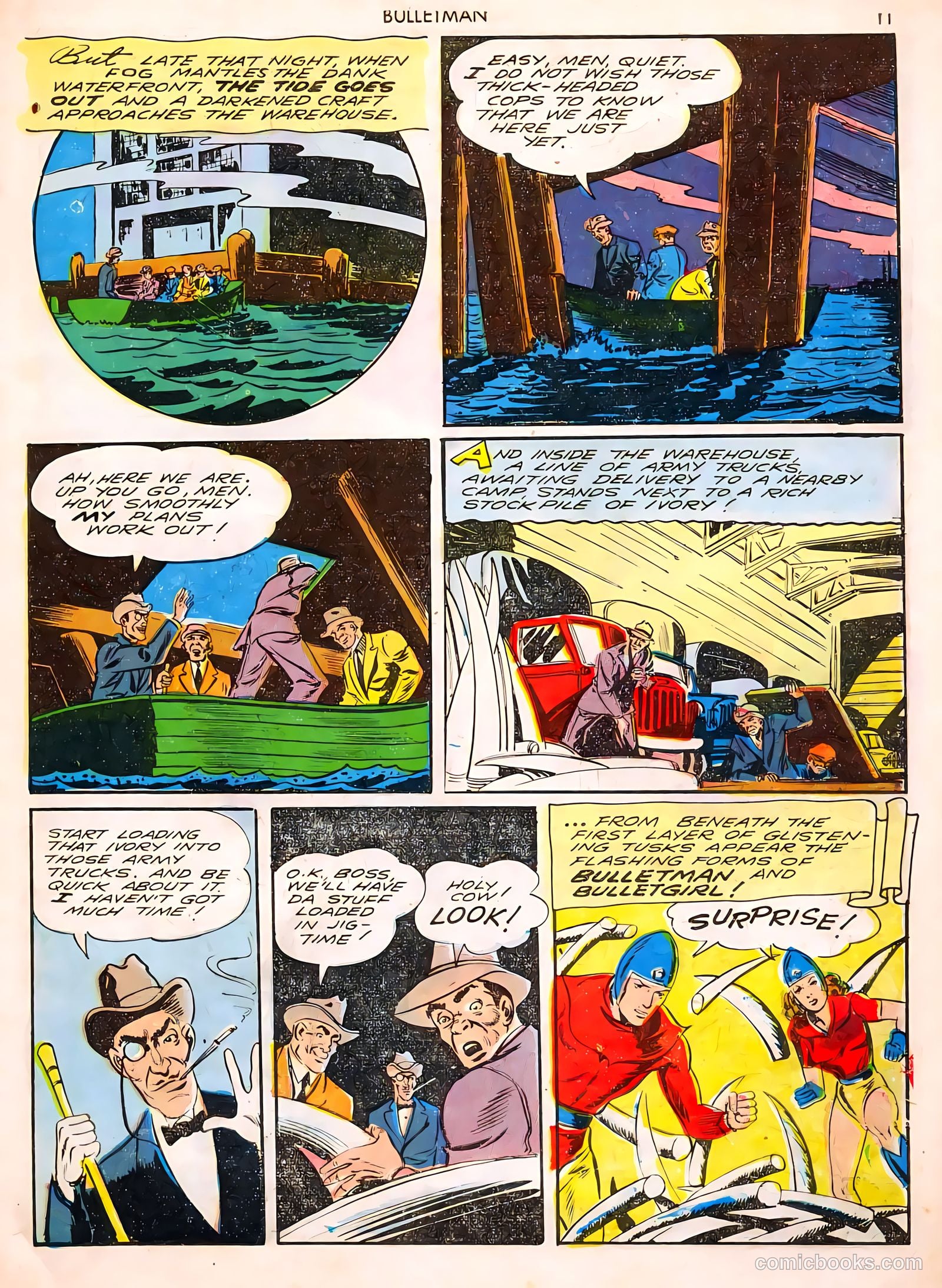 Bulletman #8 (1942) — page 11 of 68
