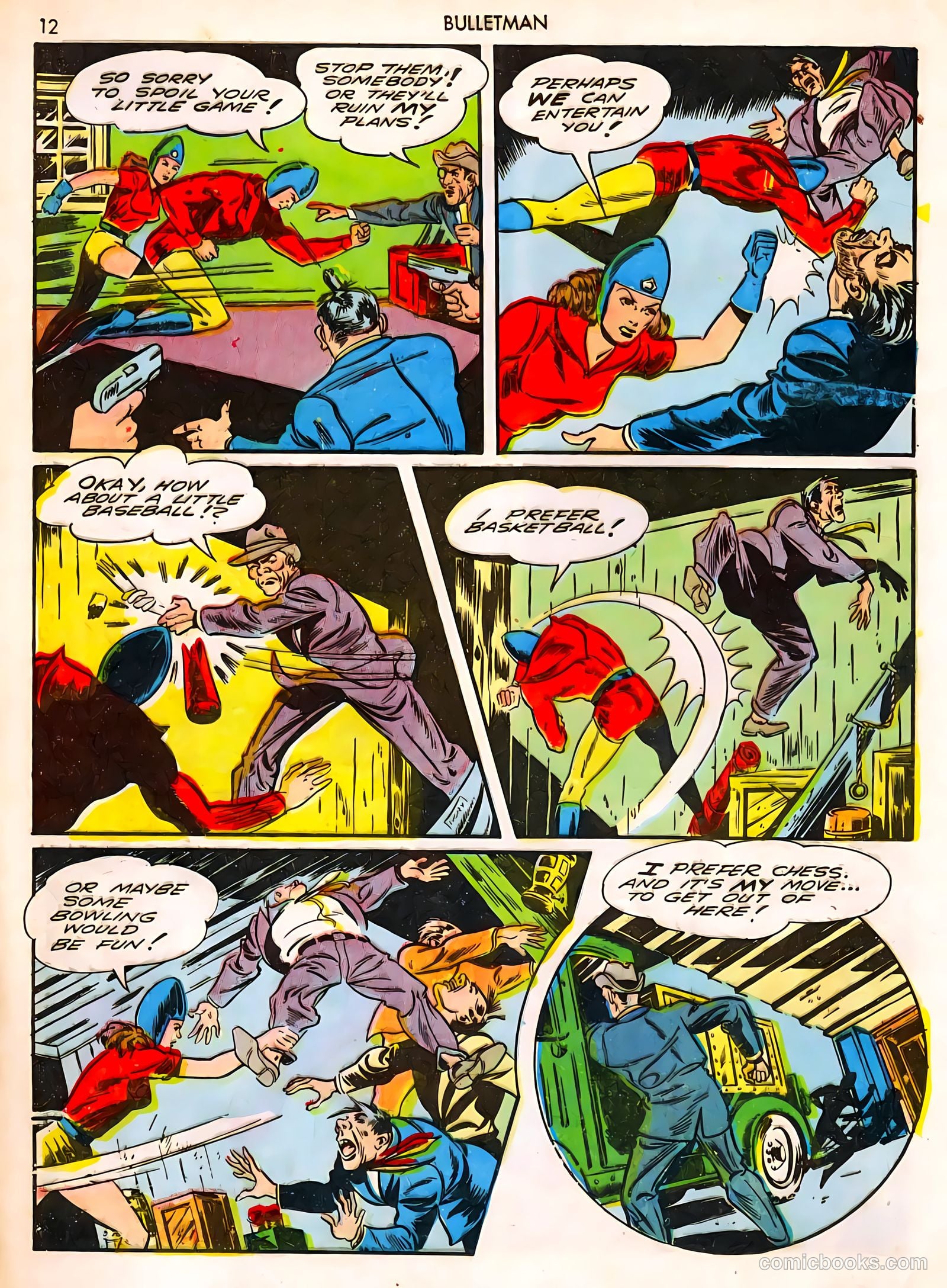 Bulletman #8 (1942) — page 12 of 68