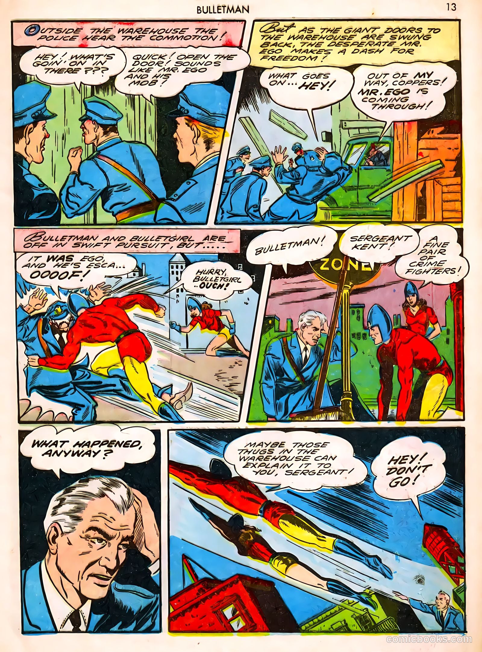 Bulletman #8 (1942) — page 13 of 68