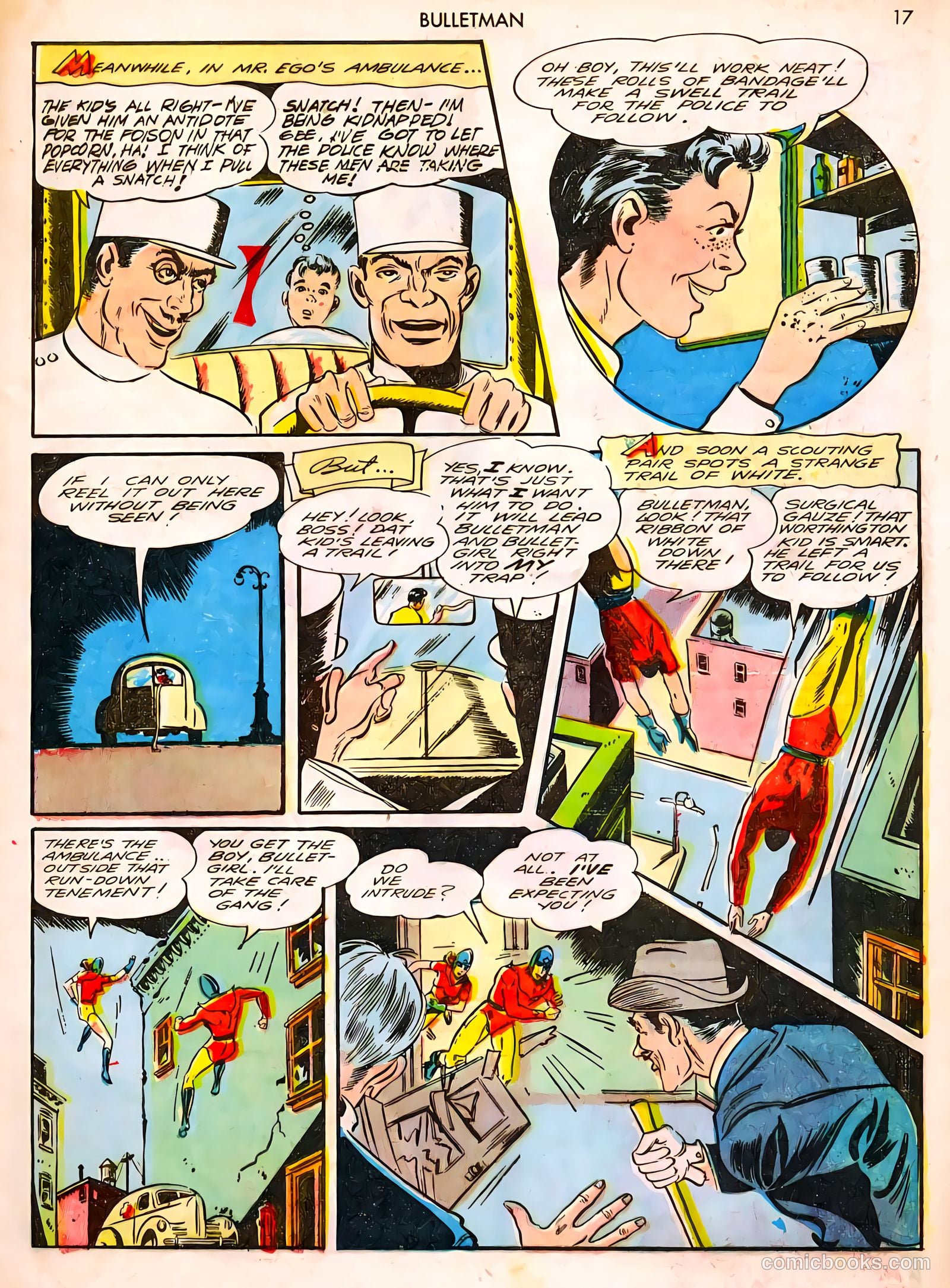 Bulletman #8 (1942) — page 17 of 68