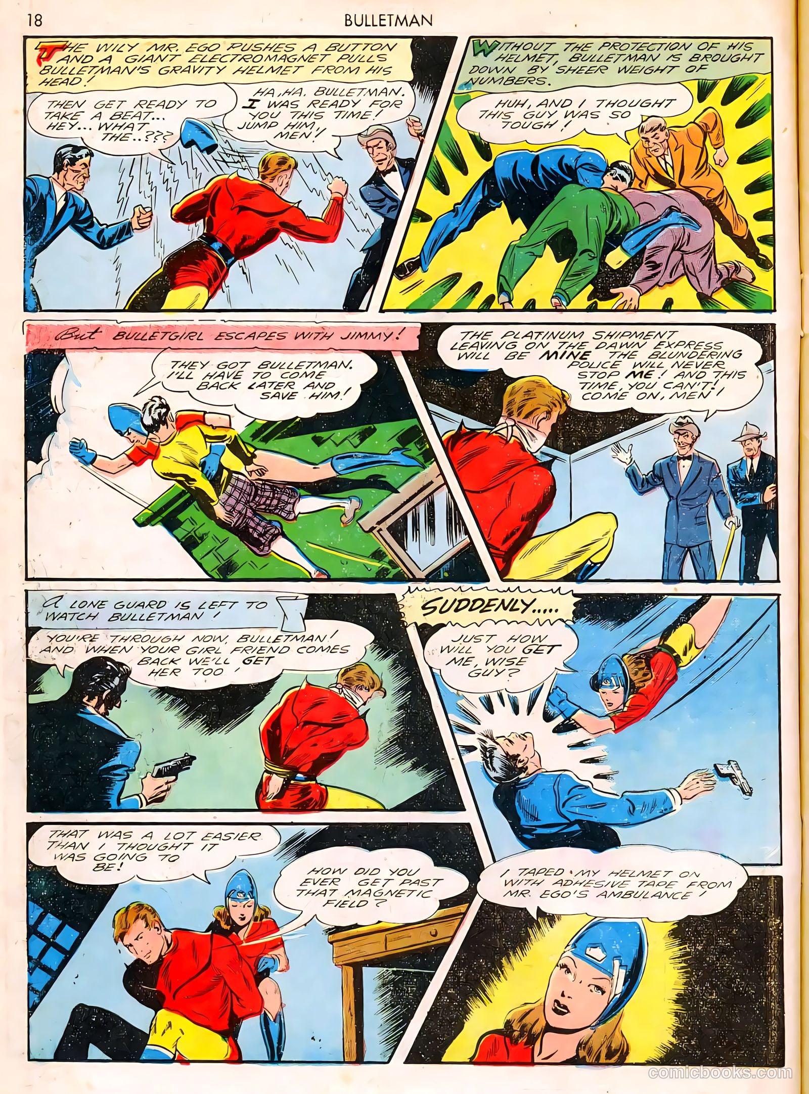 Bulletman #8 (1942) — page 18 of 68