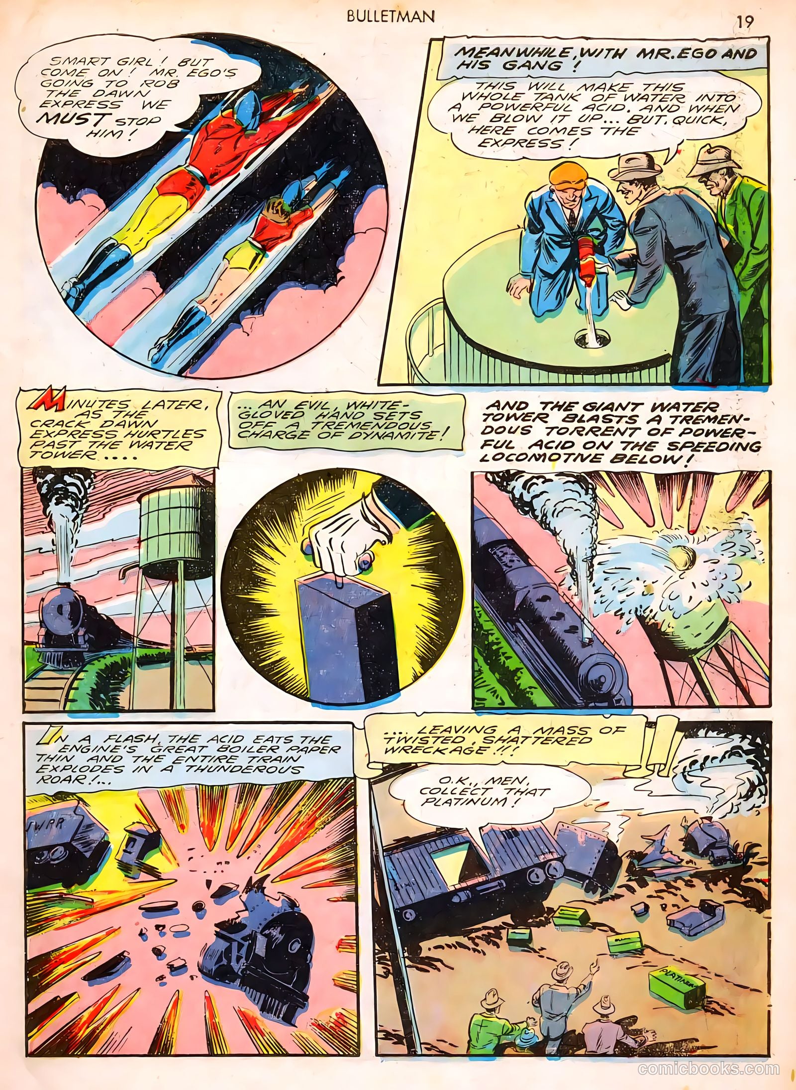 Bulletman #8 (1942) — page 19 of 68