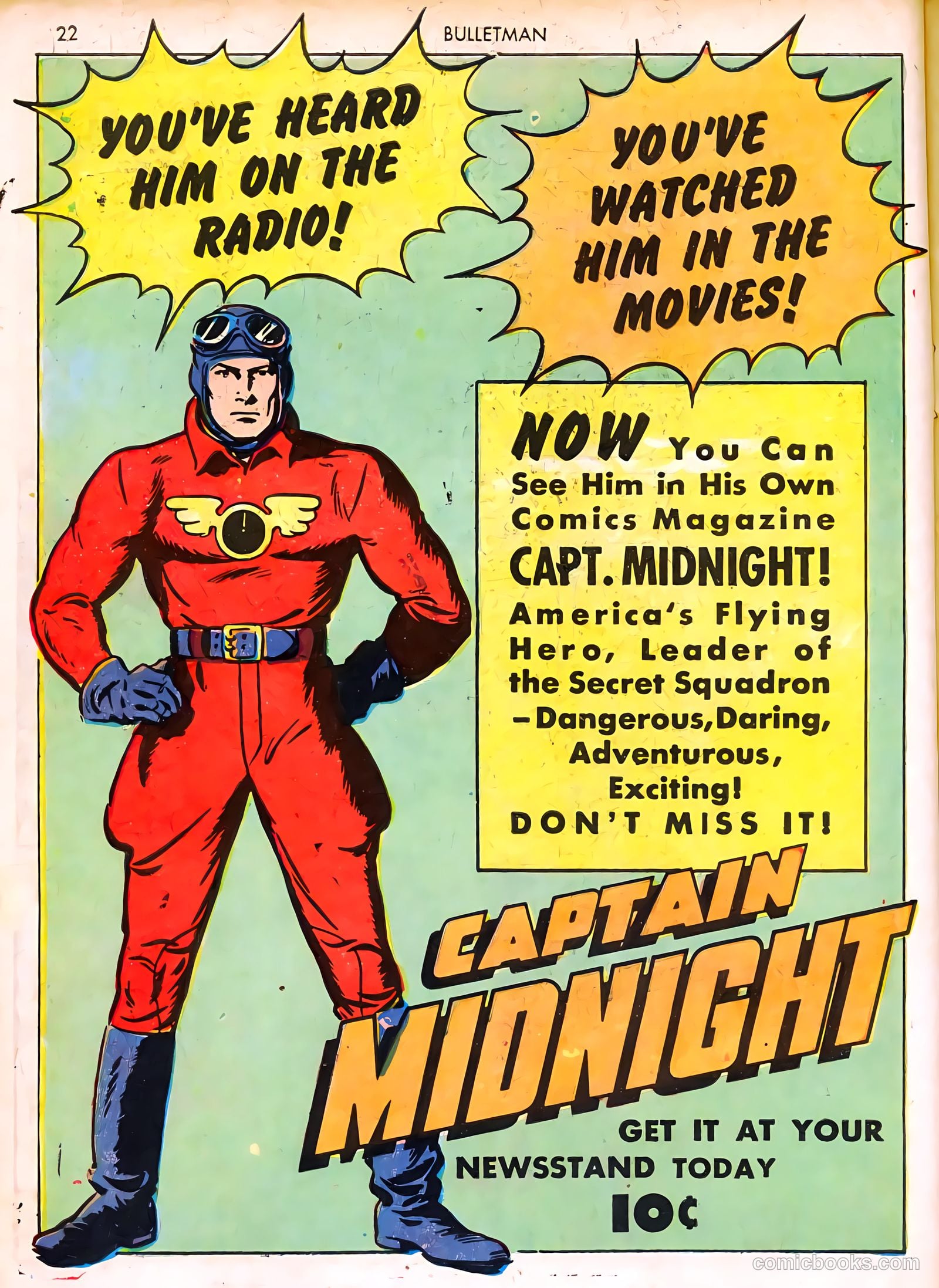 Bulletman #8 (1942) — page 22 of 68
