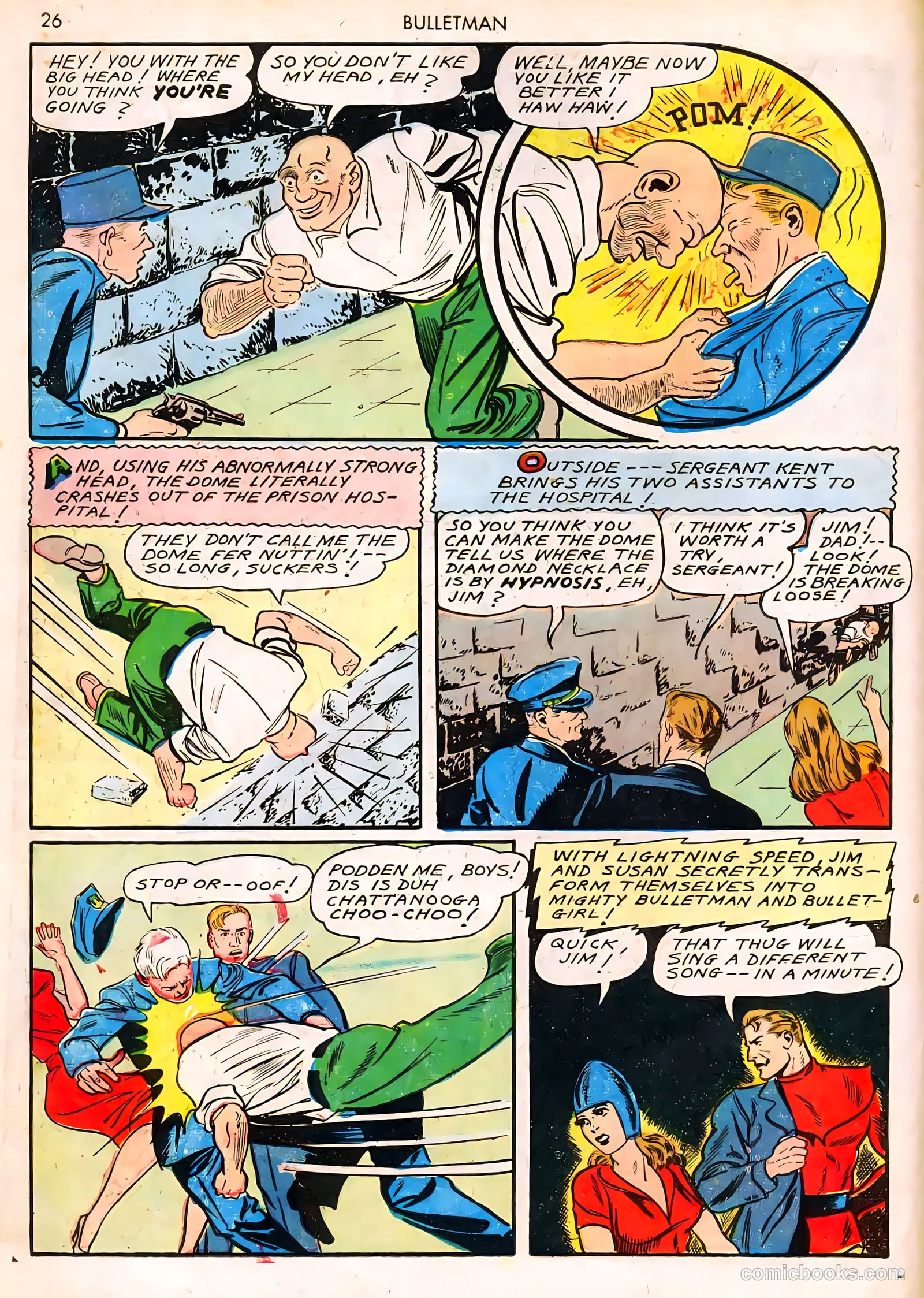 Bulletman #8 (1942) — page 26 of 68