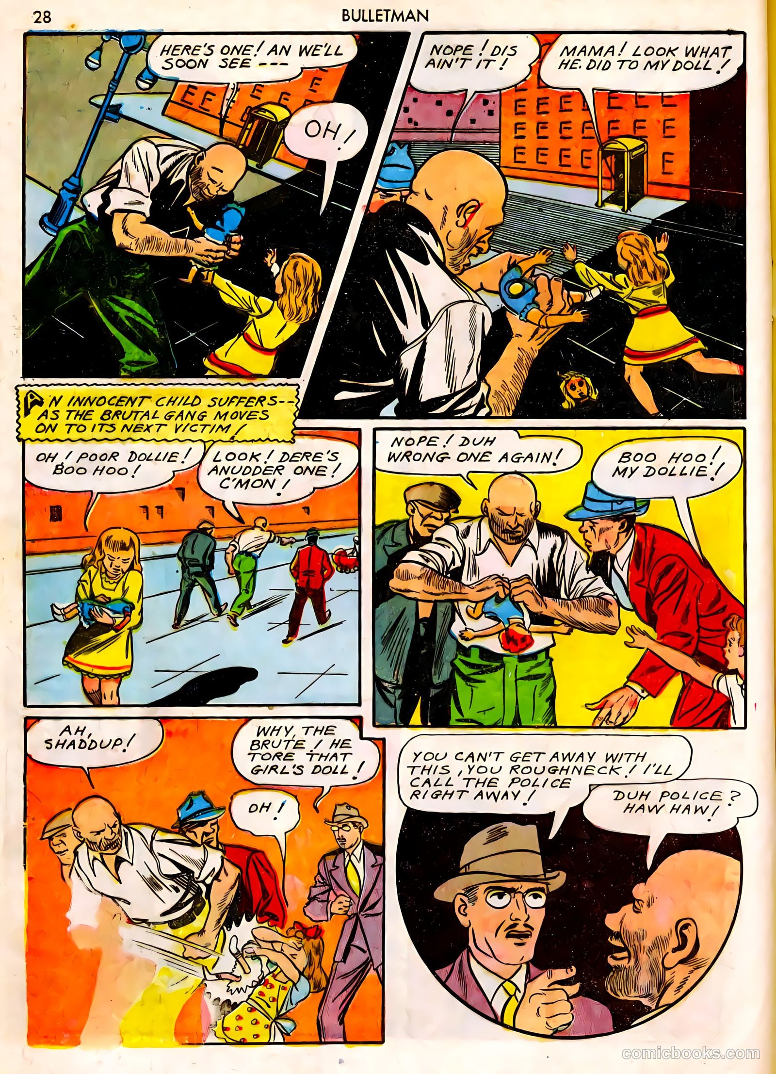 Bulletman #8 (1942) — page 28 of 68