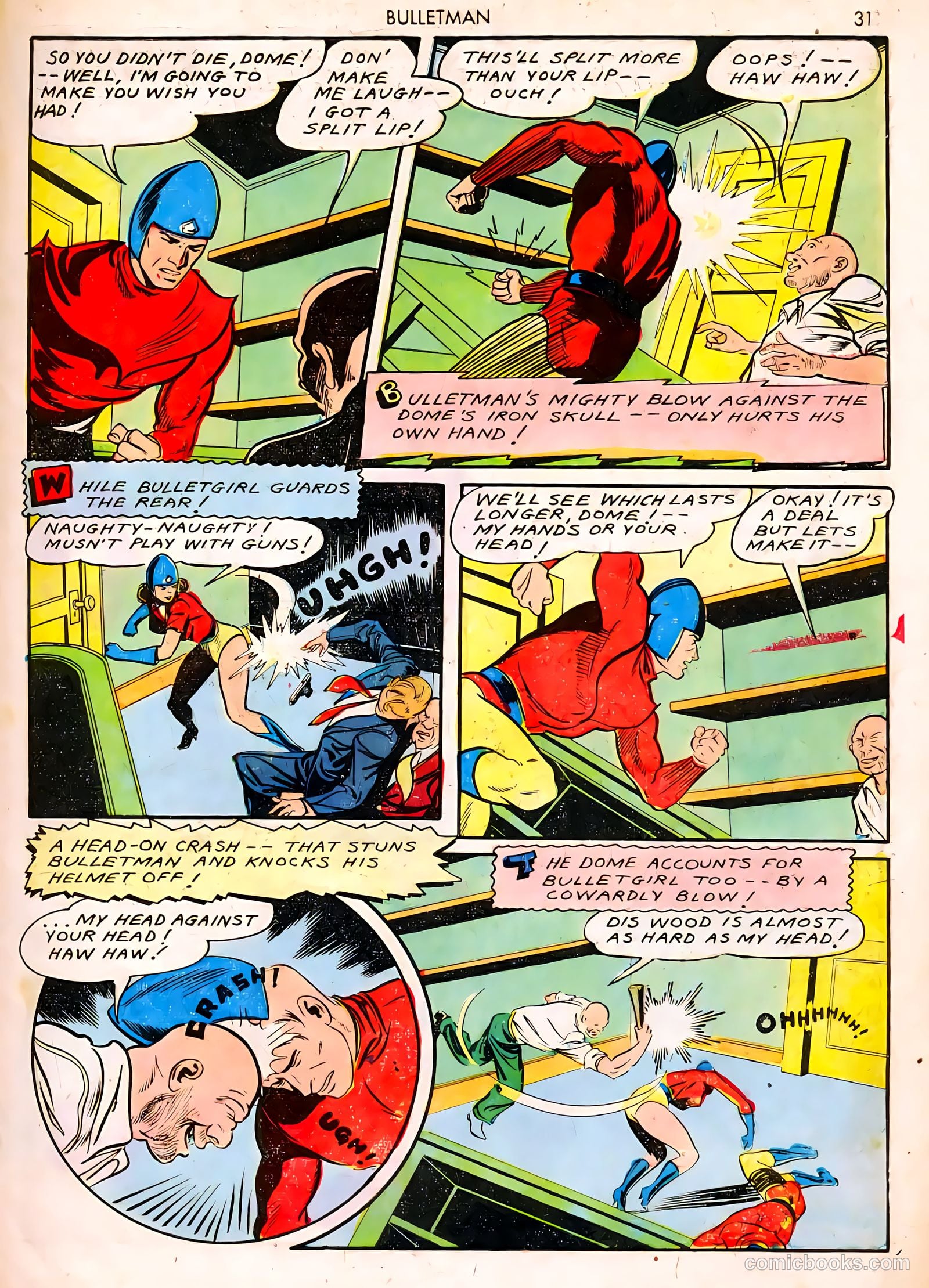 Bulletman #8 (1942) — page 31 of 68