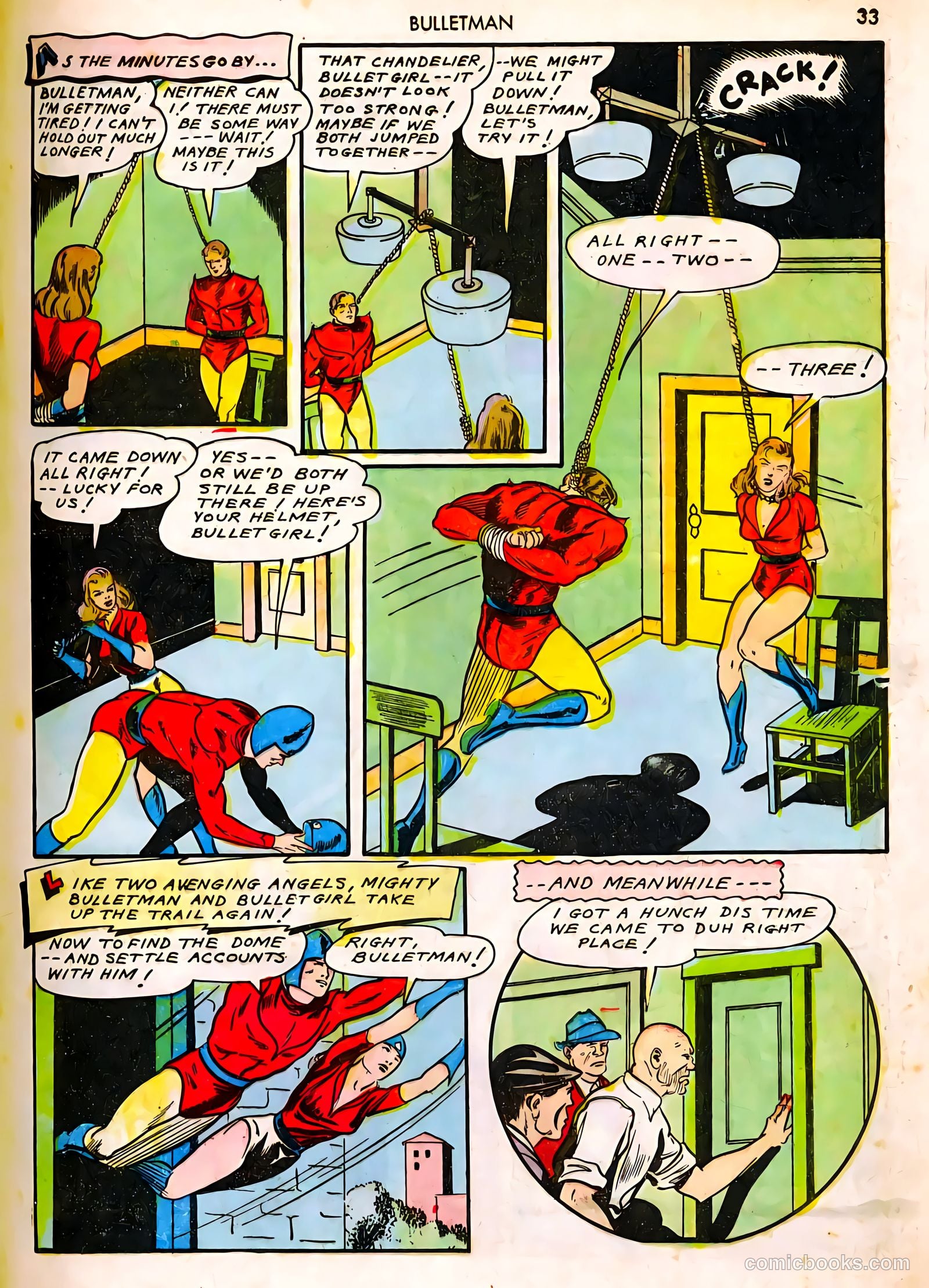 Bulletman #8 (1942) — page 33 of 68