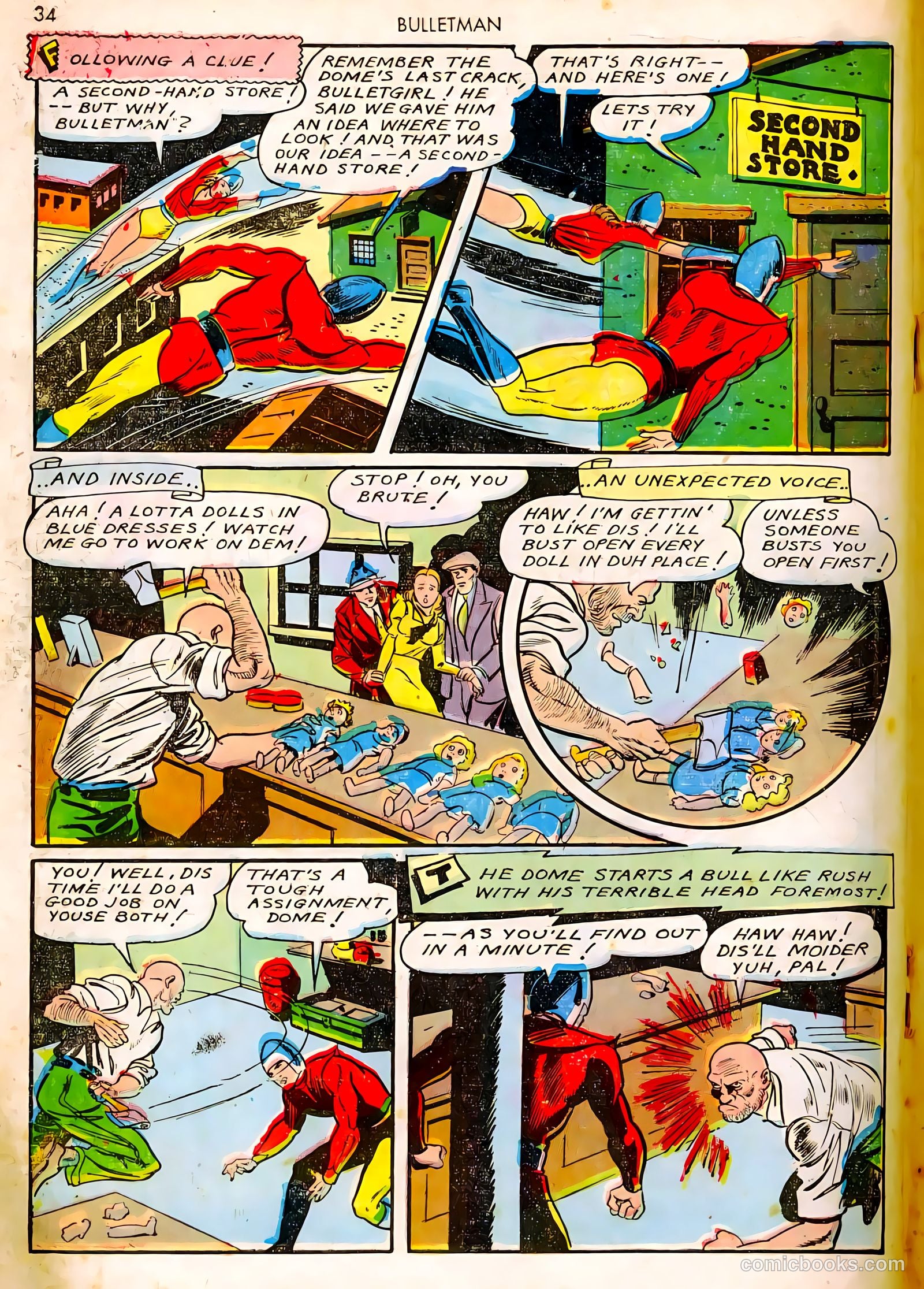 Bulletman #8 (1942) — page 34 of 68
