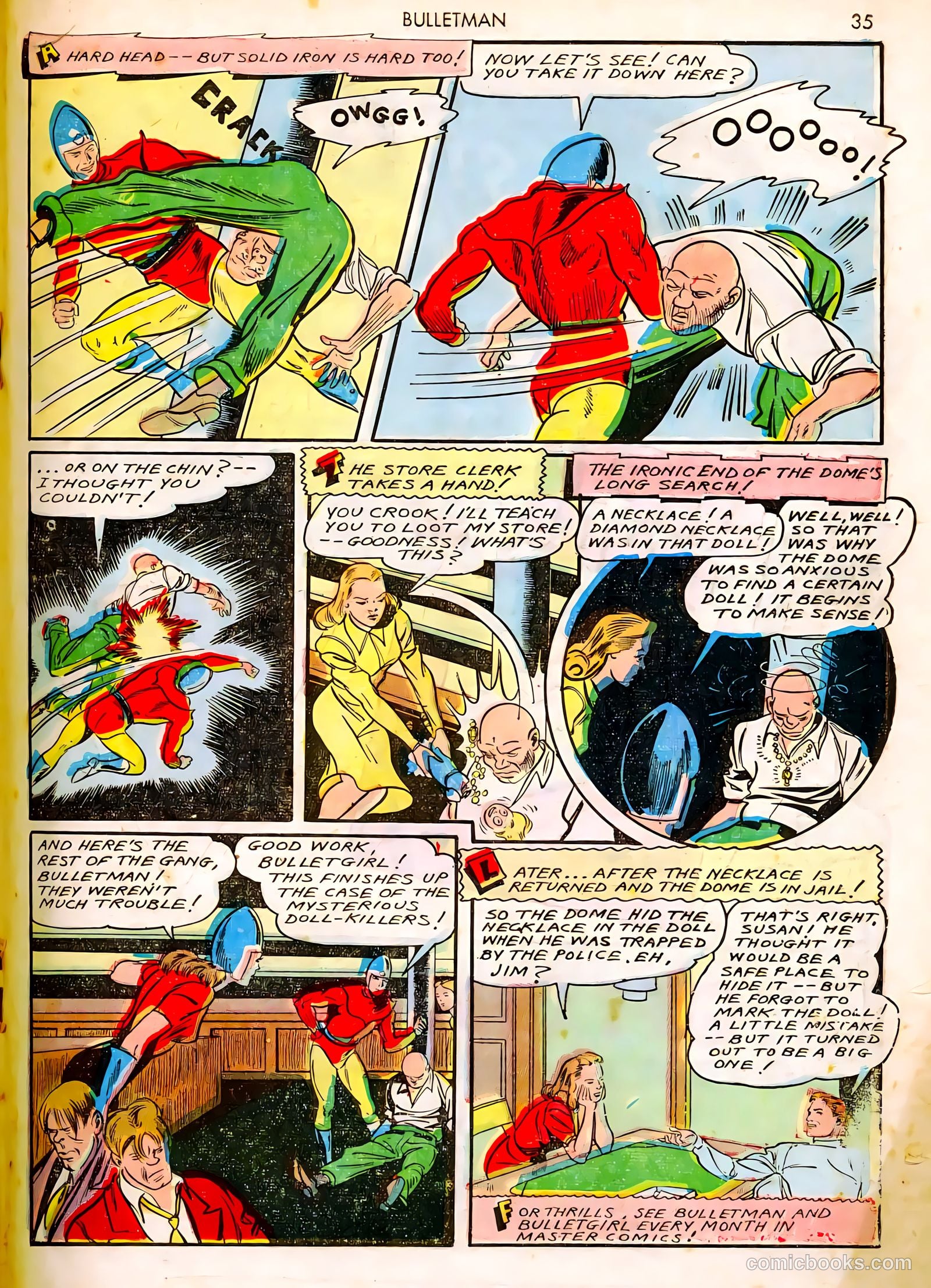 Bulletman #8 (1942) — page 35 of 68
