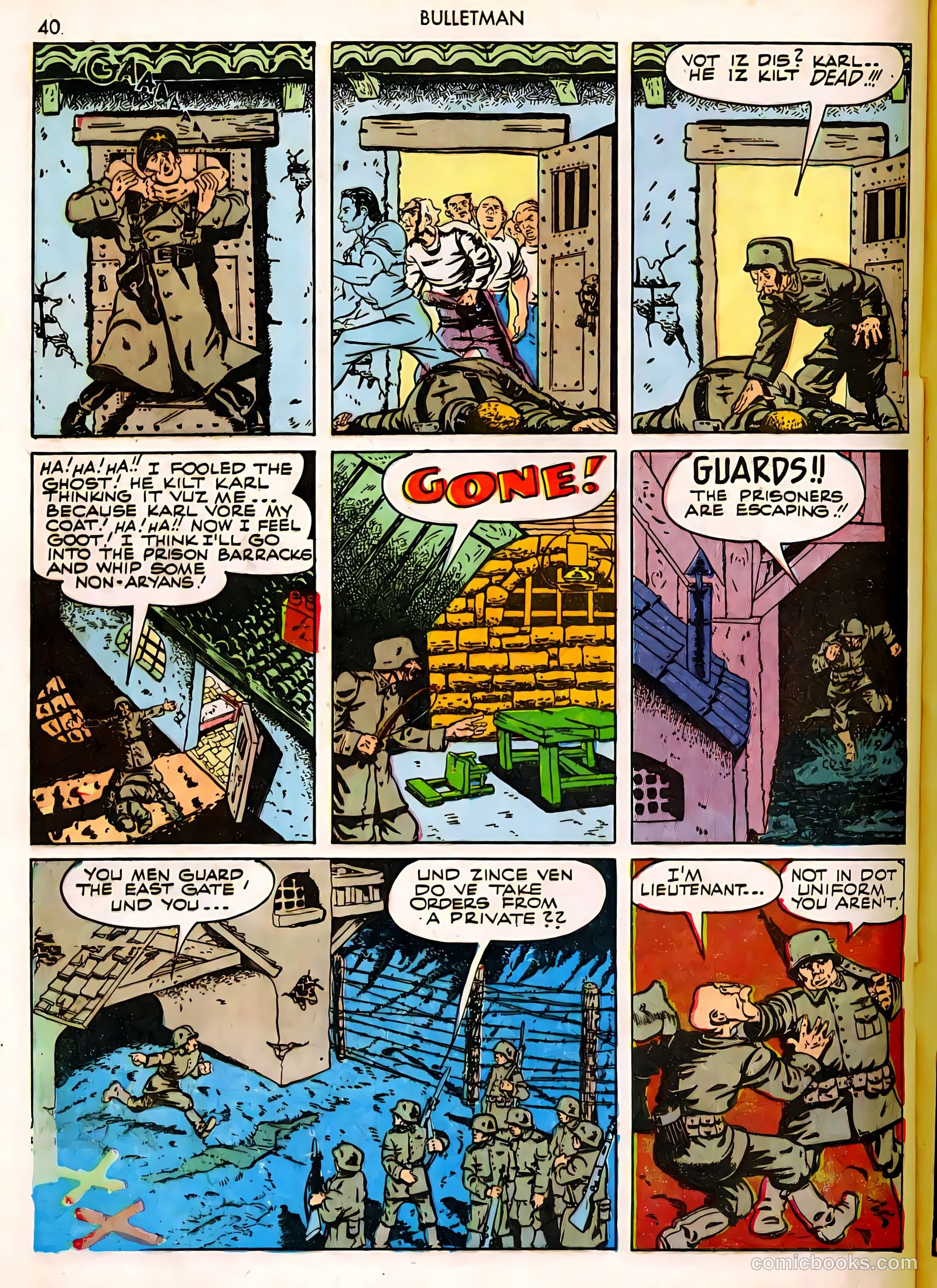 Bulletman #8 (1942) — page 40 of 68