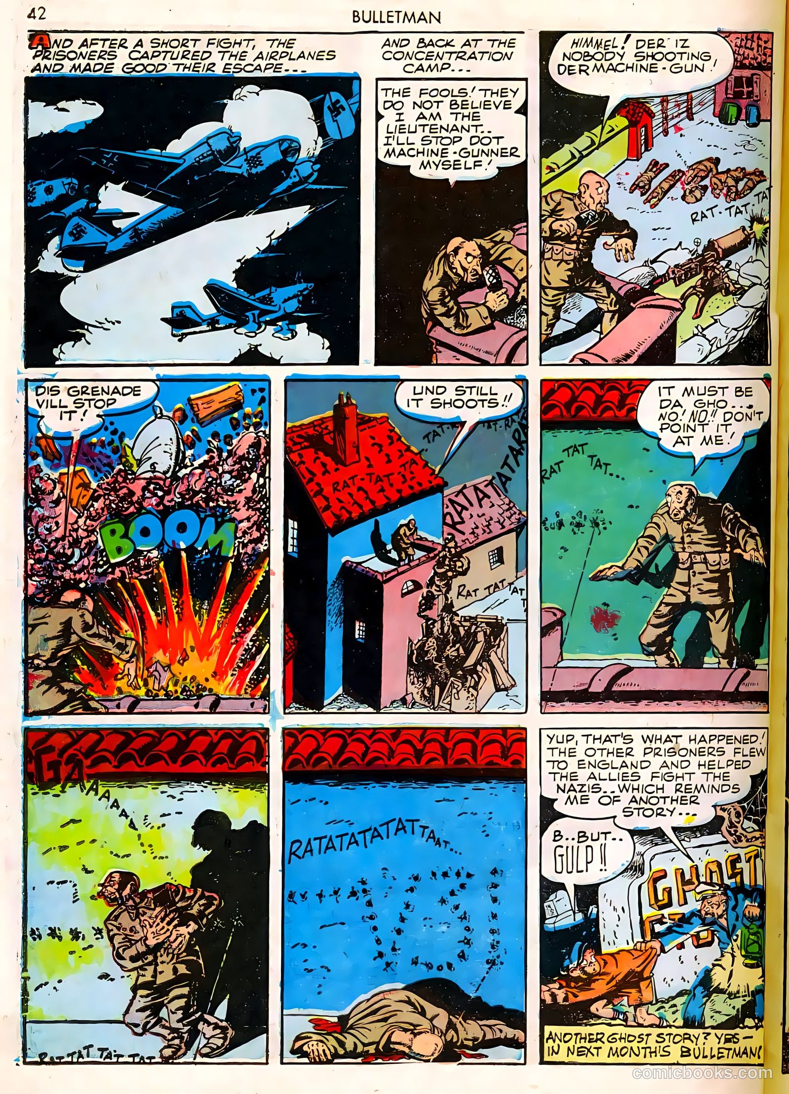 Bulletman #8 (1942) — page 42 of 68