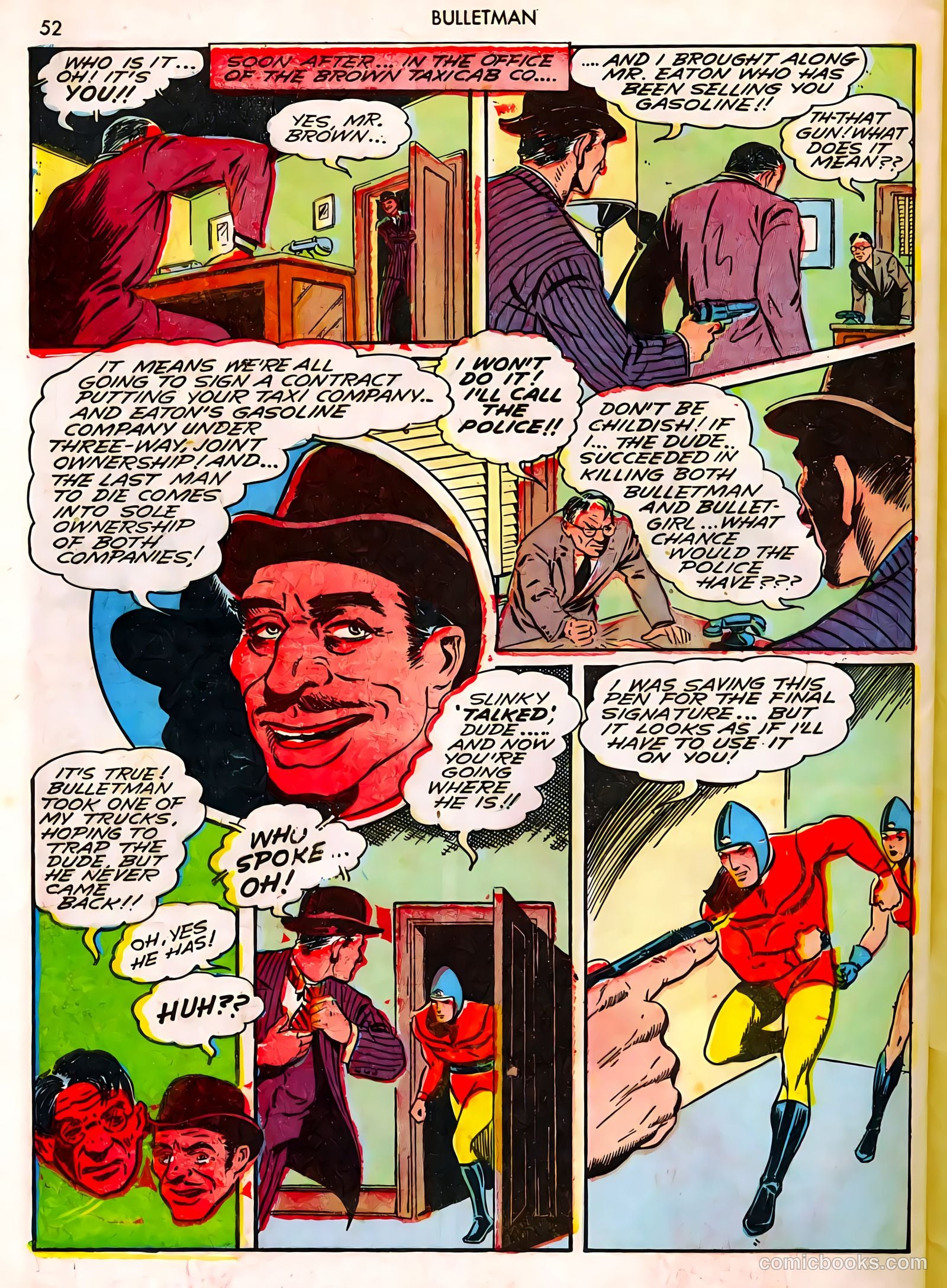 Bulletman #8 (1942) — page 52 of 68
