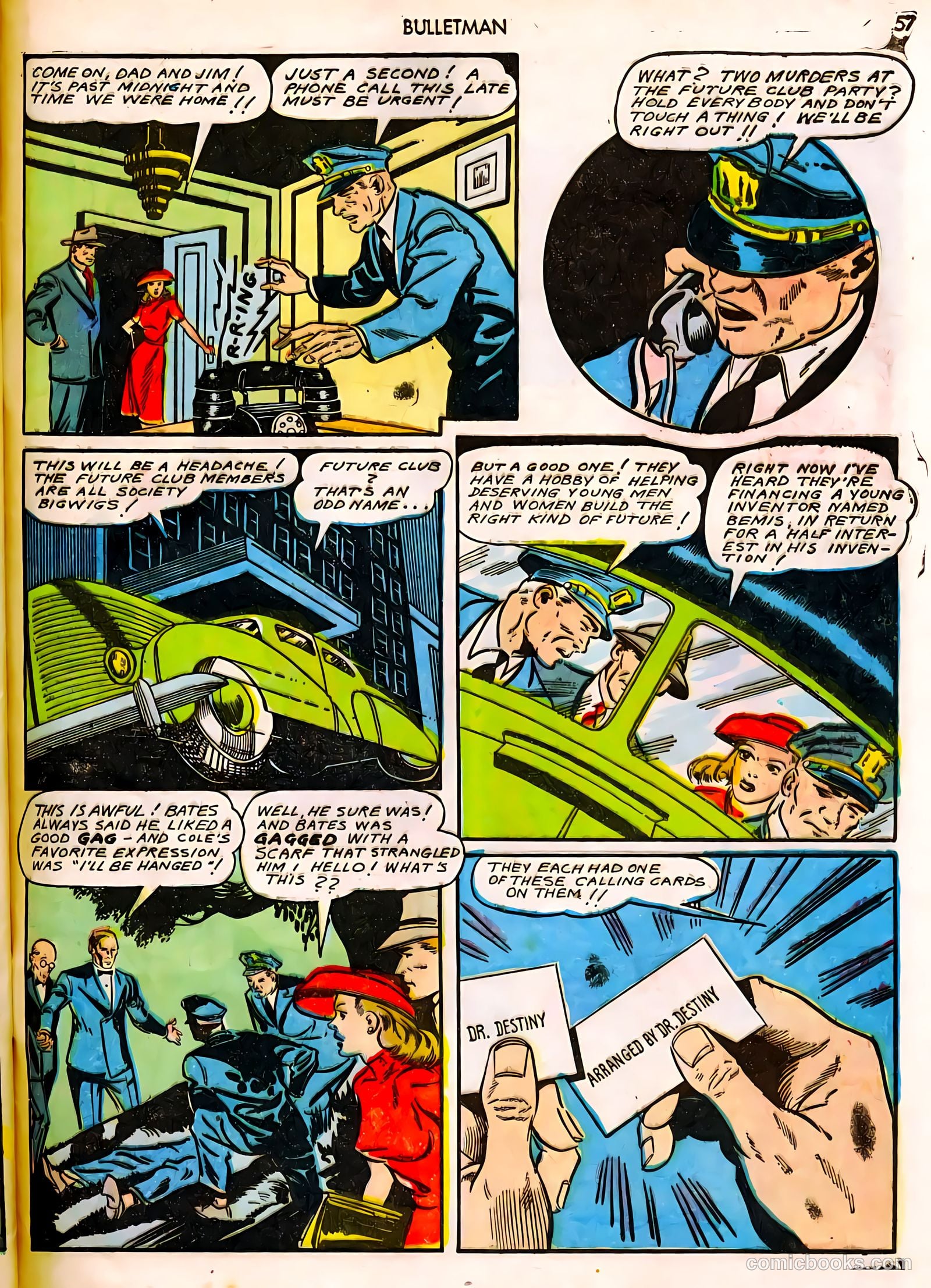 Bulletman #8 (1942) — page 57 of 68