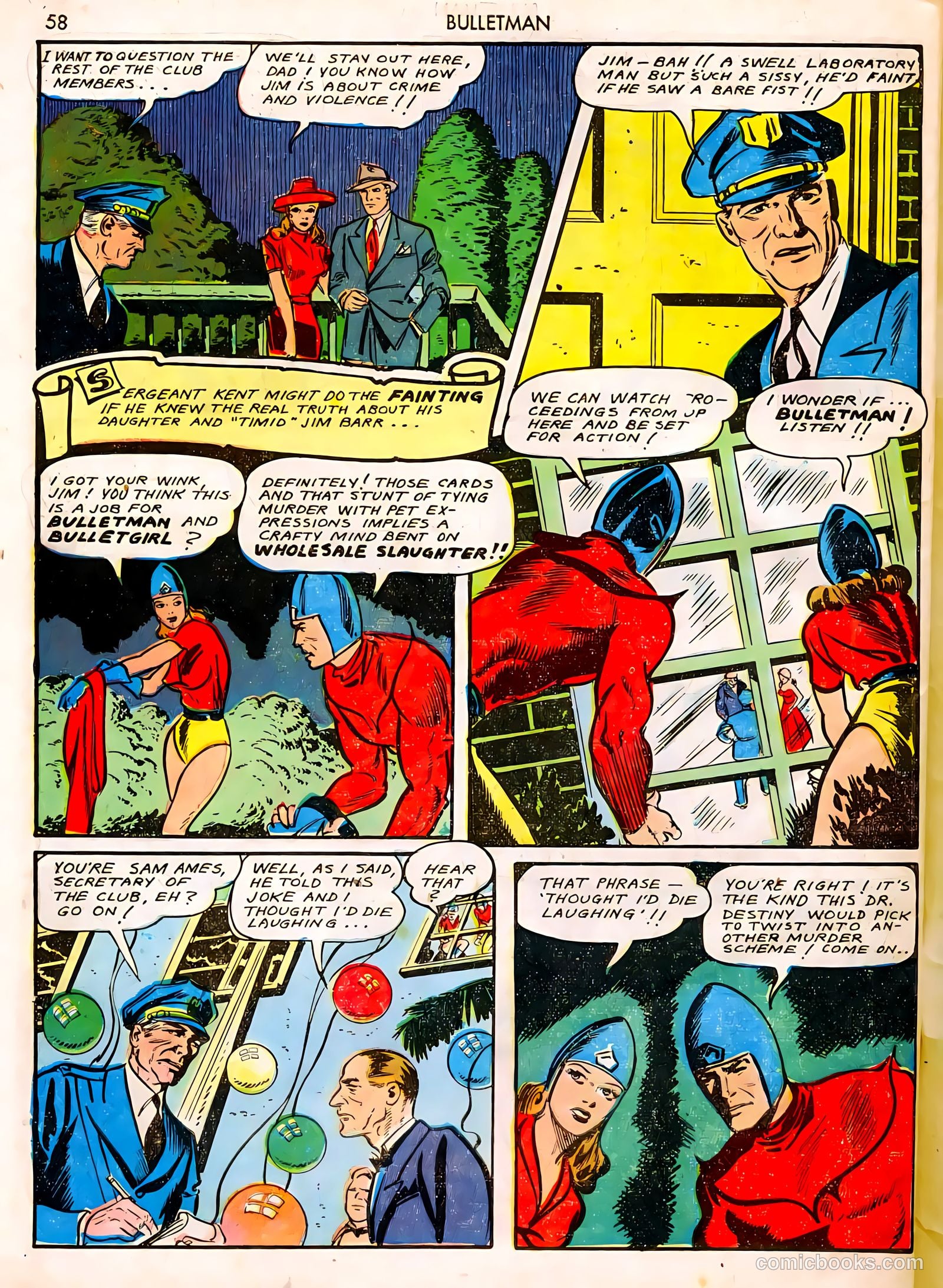 Bulletman #8 (1942) — page 58 of 68