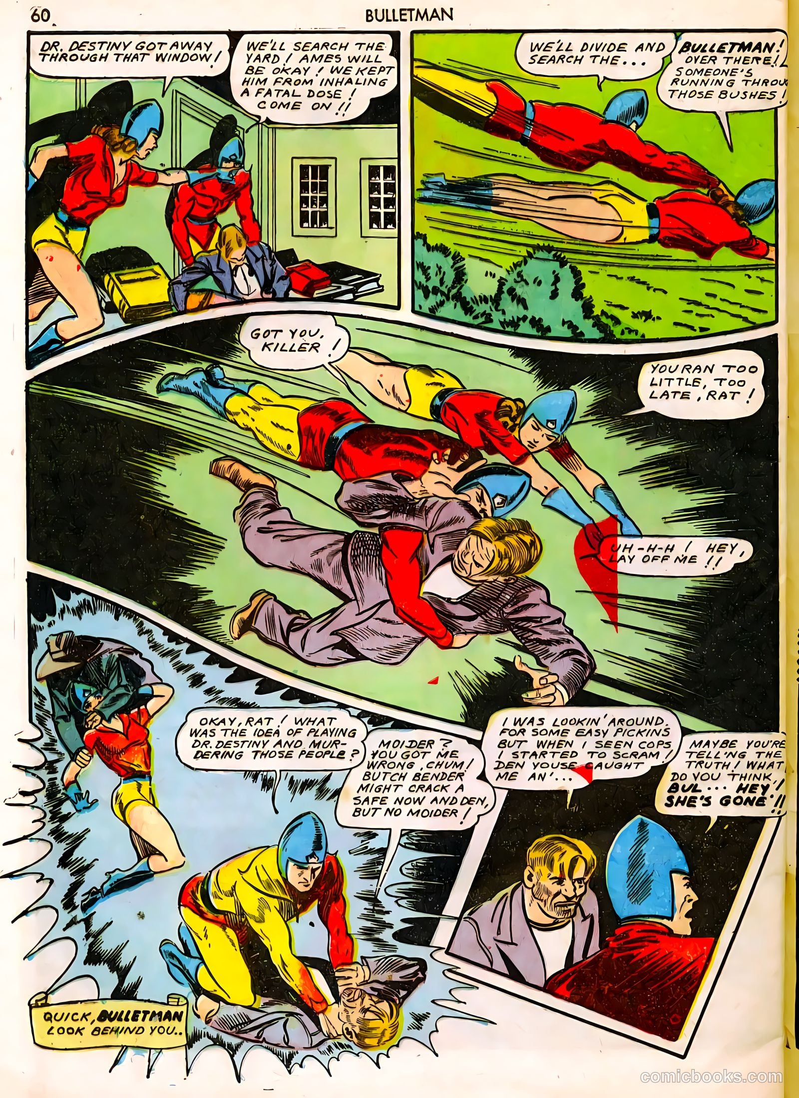 Bulletman #8 (1942) — page 60 of 68